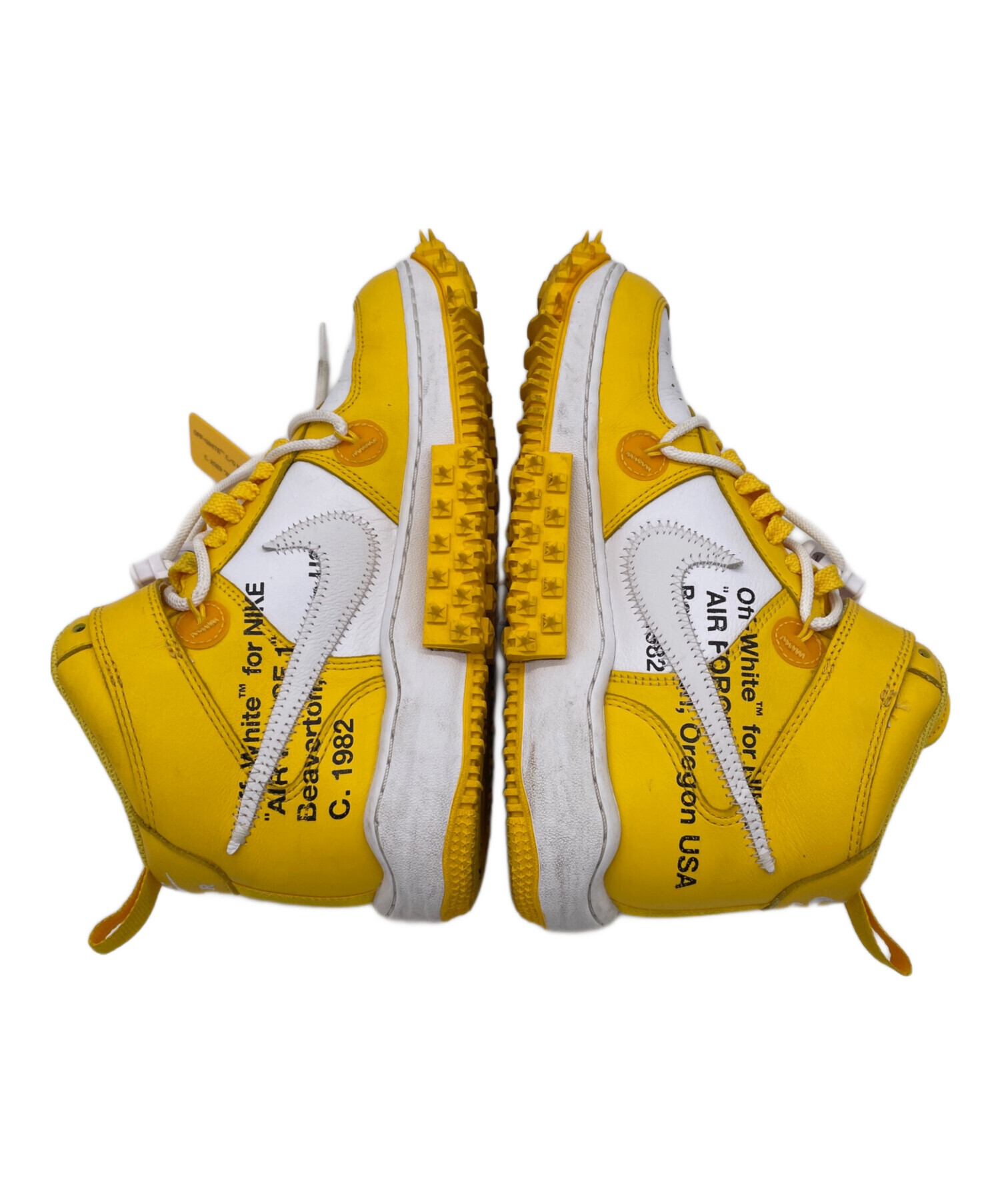 中古・古着通販】NIKE (ナイキ) Off-White × Nike Air Force 1 Mid SP 