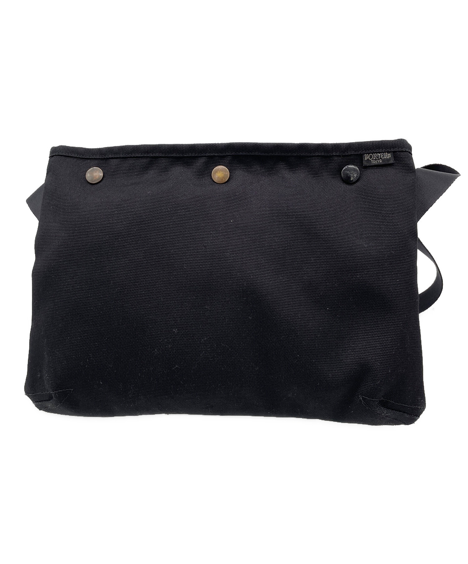 中古・古着通販】PORTER (ポーター) サコッシュ ブラック｜ブランド 