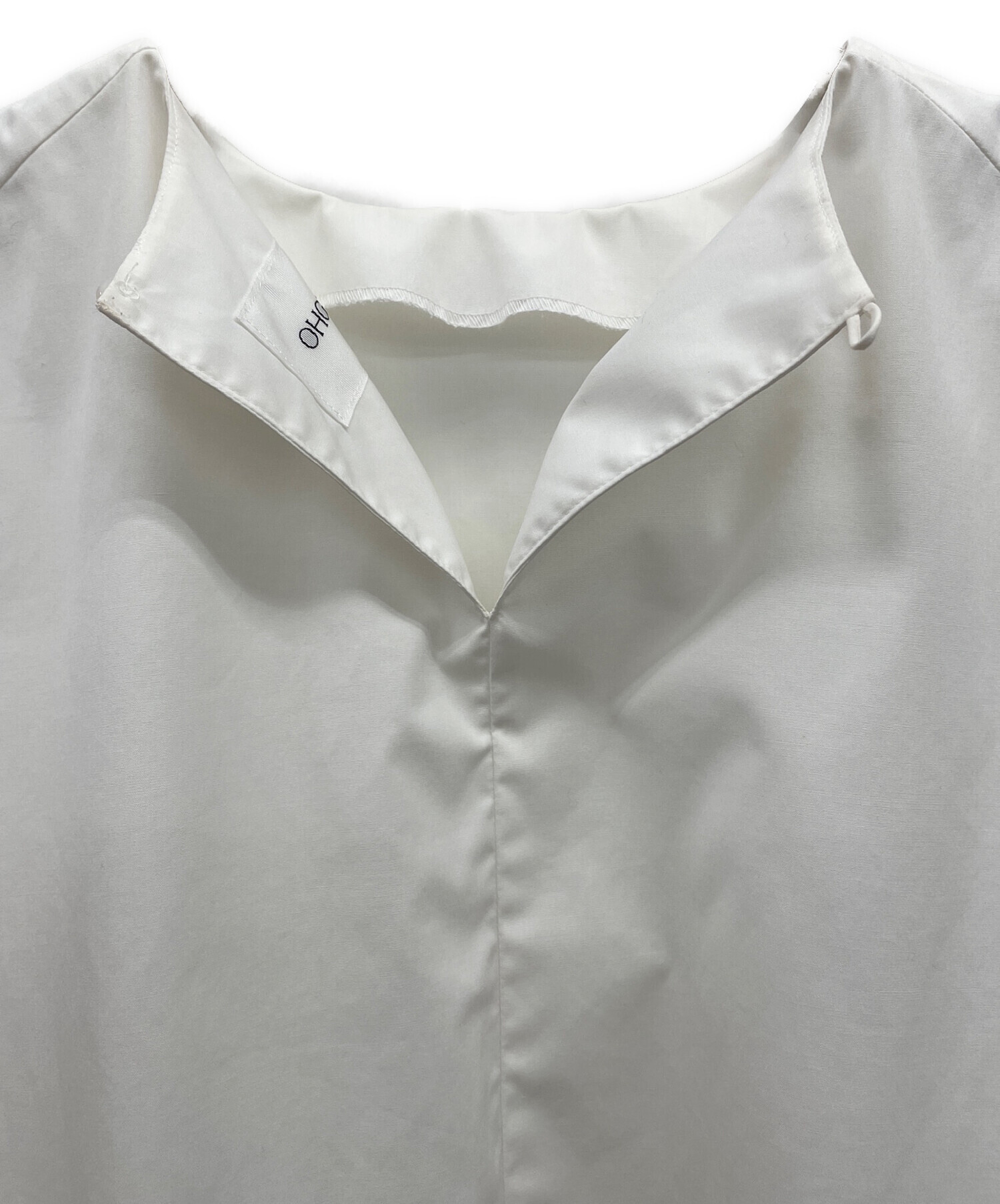 OHGA オオガ ブラウス M 白 【古着】【中古】【送料無料】 OHGA オオガ ブラウス M 白 【古着】【中古】【送料無料】の通販 by