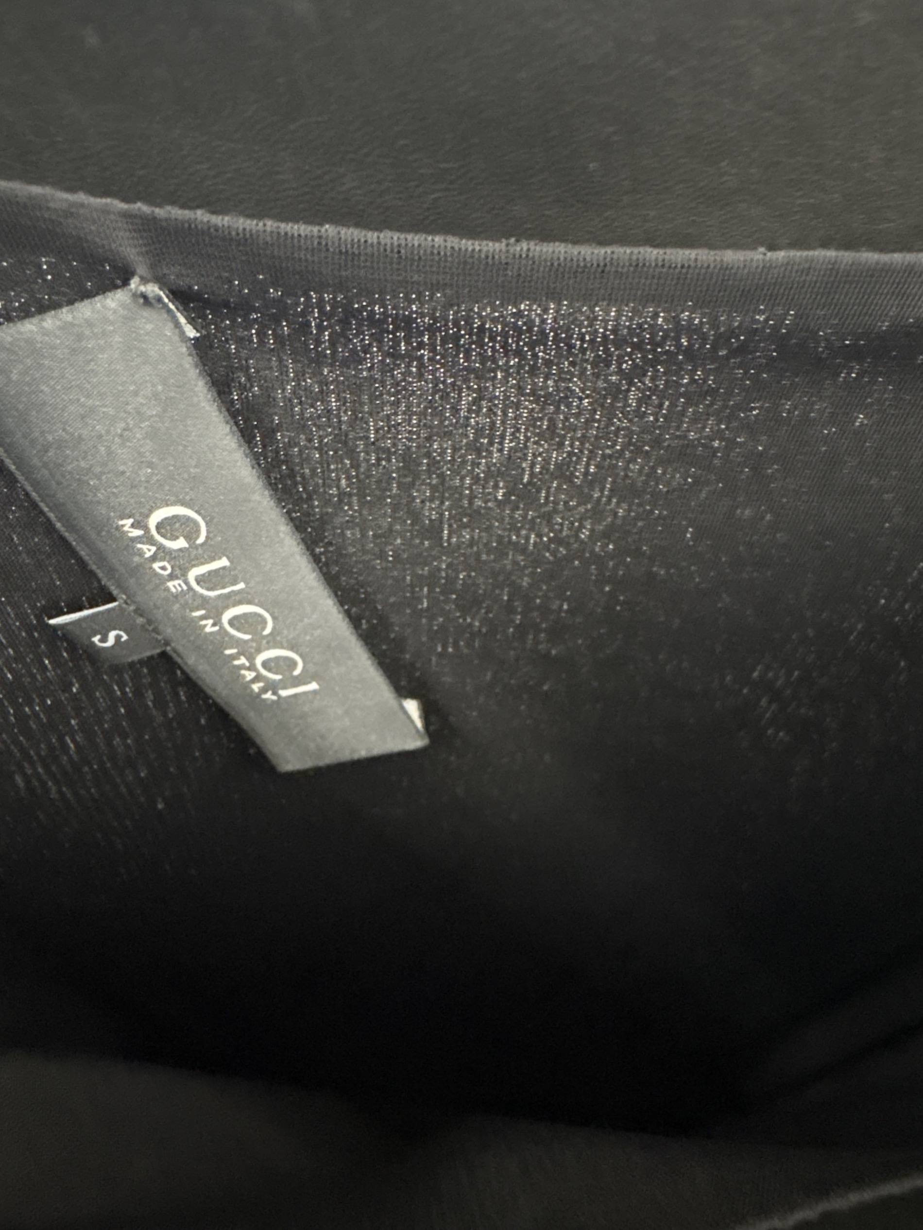 中古・古着通販】GUCCI (グッチ) GUCCI 長袖ワンピース ブラック
