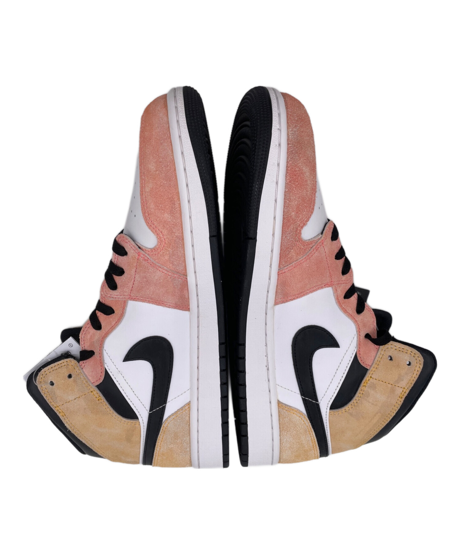 中古・古着通販】NIKE (ナイキ) AIR JORDAN 1 MID SE ベージュ サイズ 
