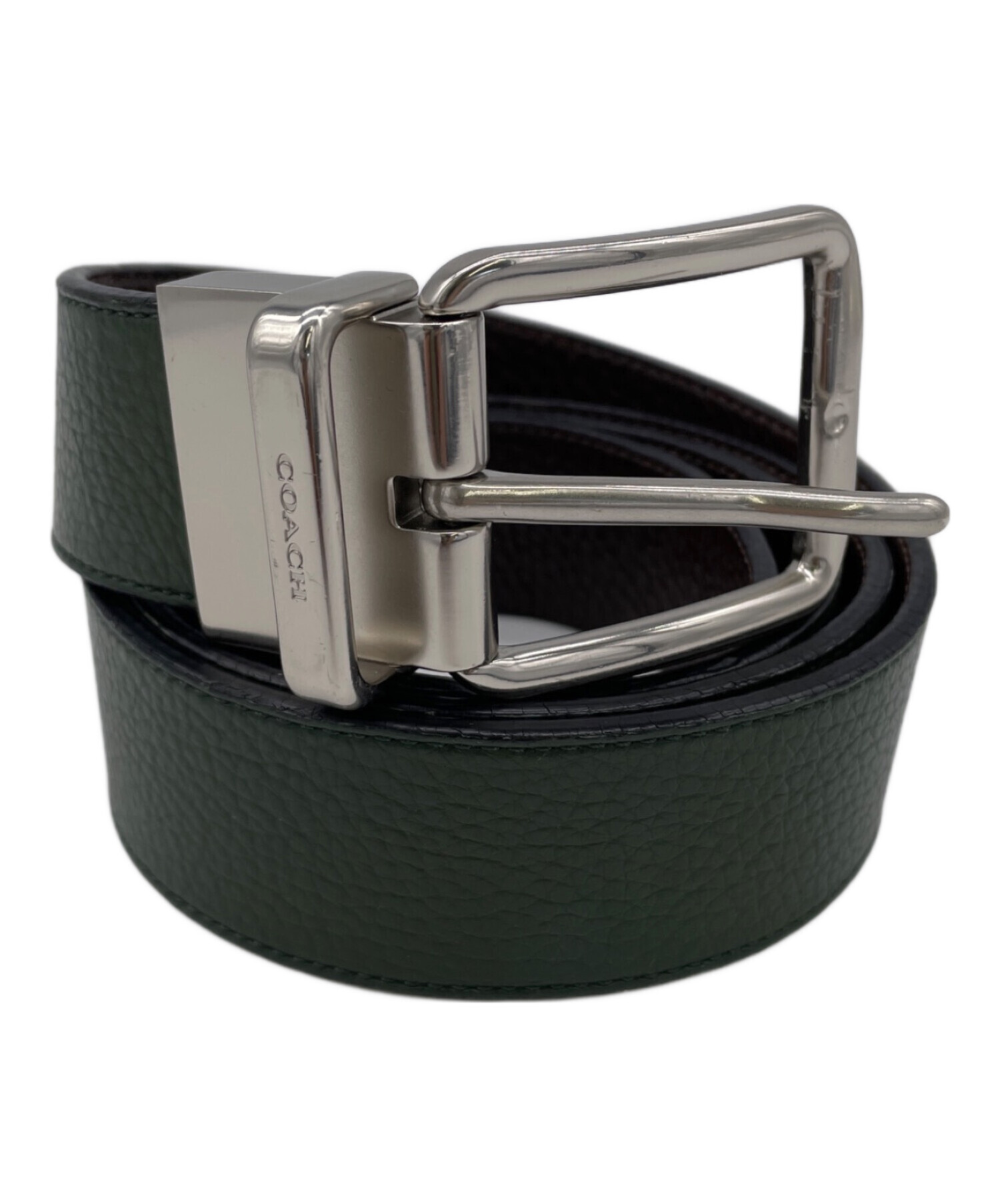 中古・古着通販】COACH (コーチ) ベルト グリーン｜ブランド・古着通販