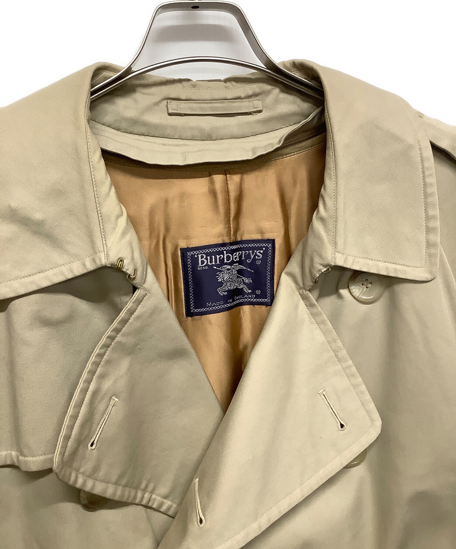 Burberrys ライナー付トレンチコート　クリーニング済み BURBERRY LONDONバーバリー ロンドン ノバチェックウールライナー付