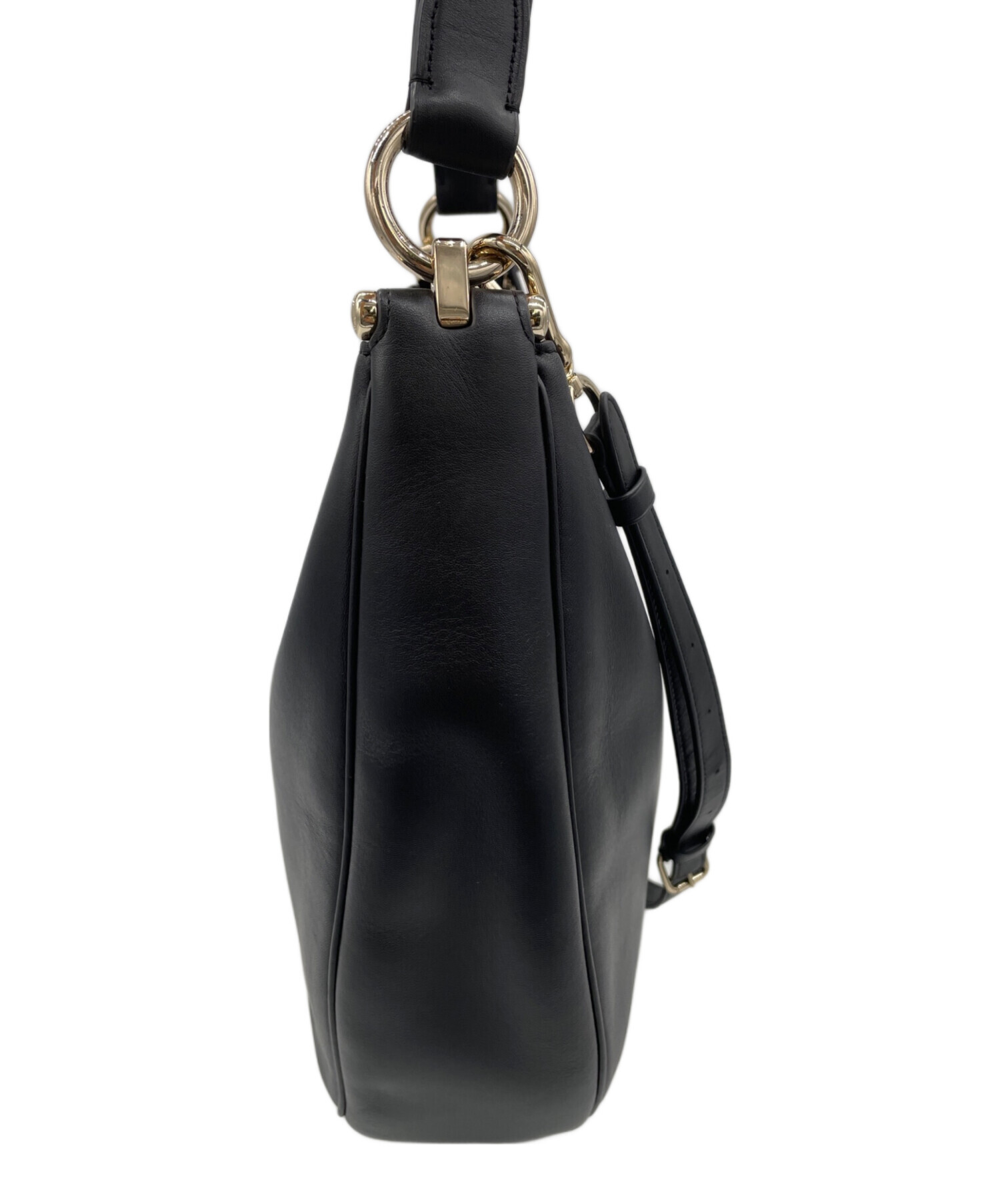 中古・古着通販】COACH (コーチ) ハンドバッグ ブラック｜ブランド