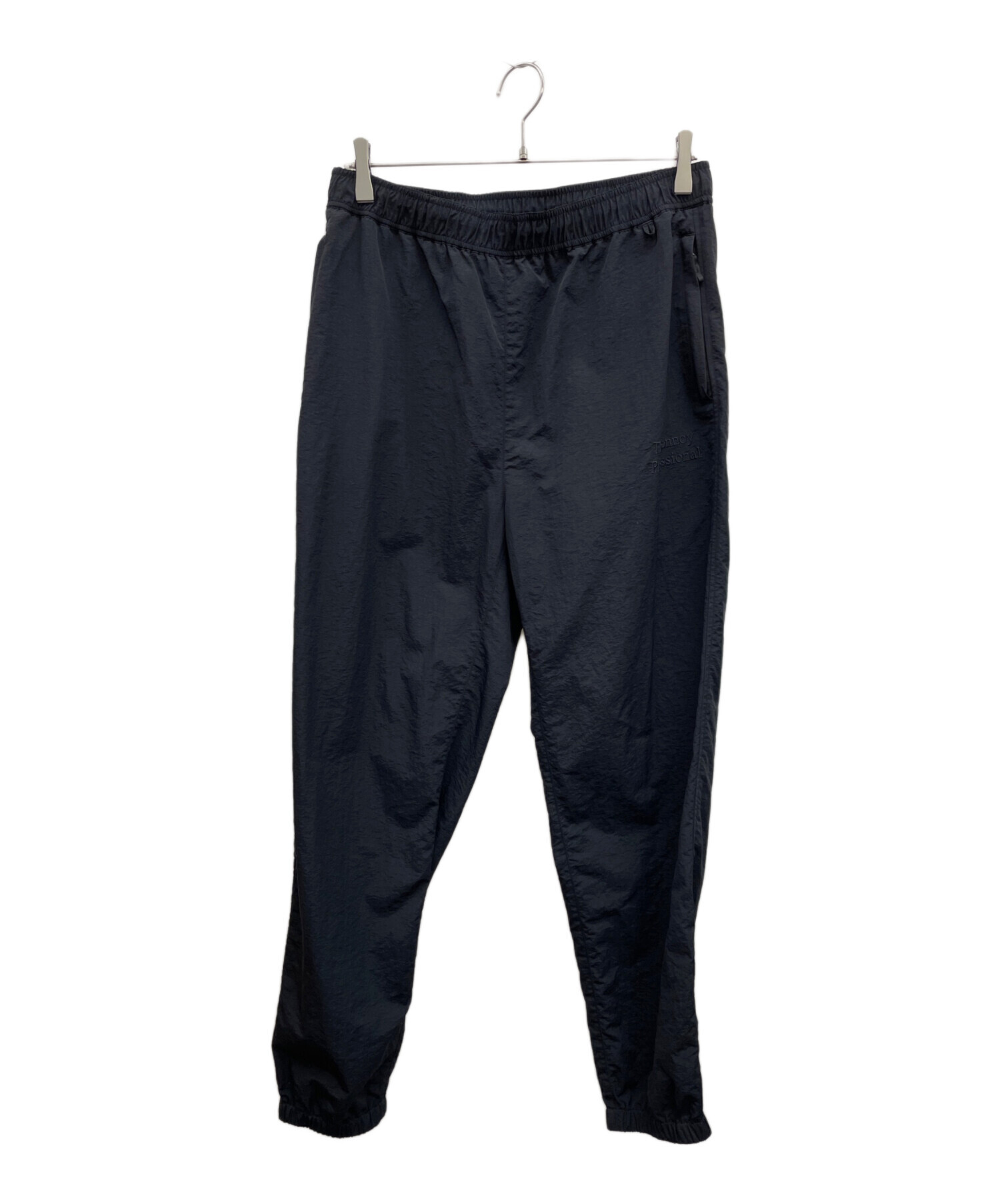 中古・古着通販】ENNOY (エンノイ) ナイロンパンツ ブラック