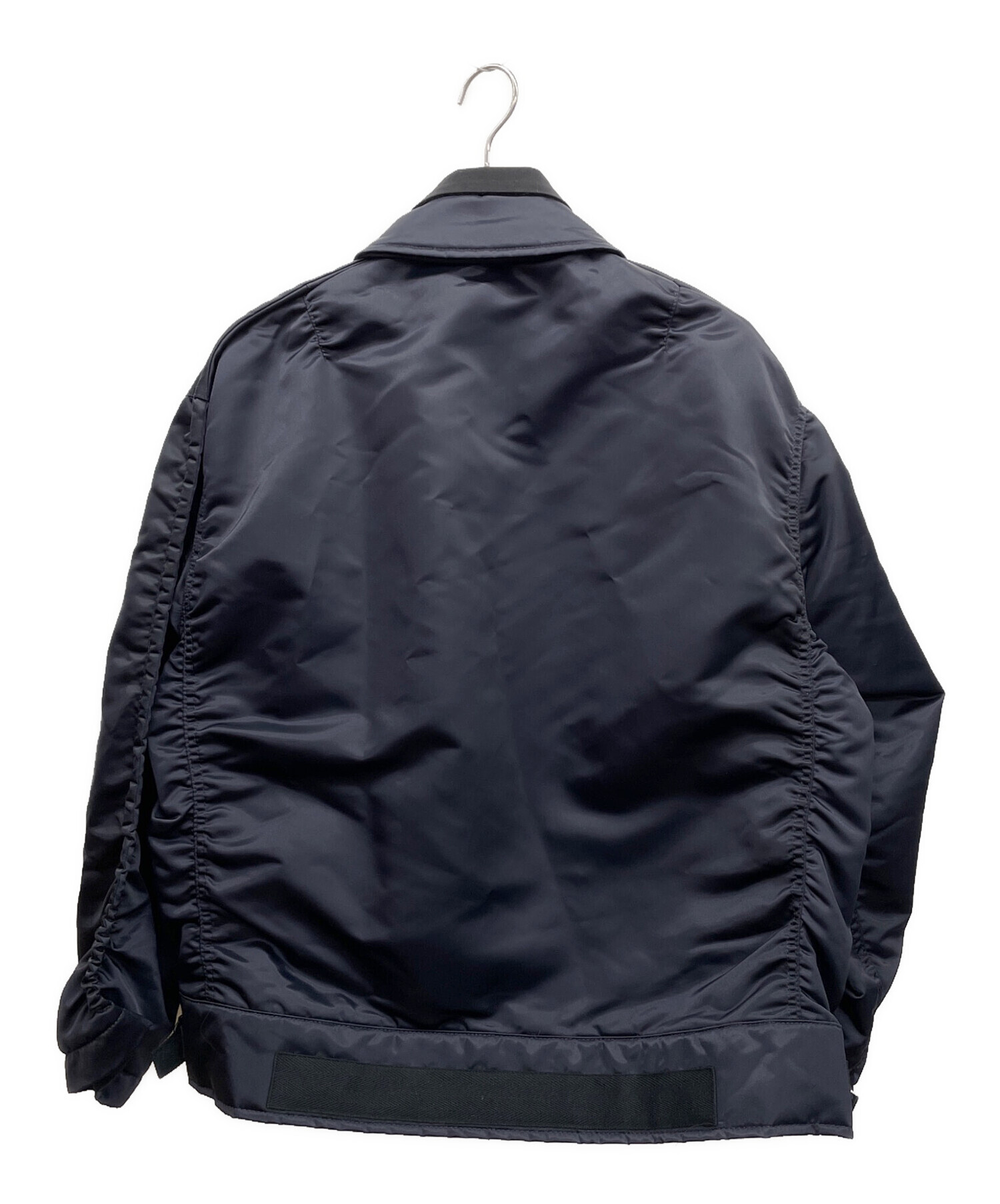 中古・古着通販】sacai (サカイ) Nylon Twill Blouson ネイビー サイズ