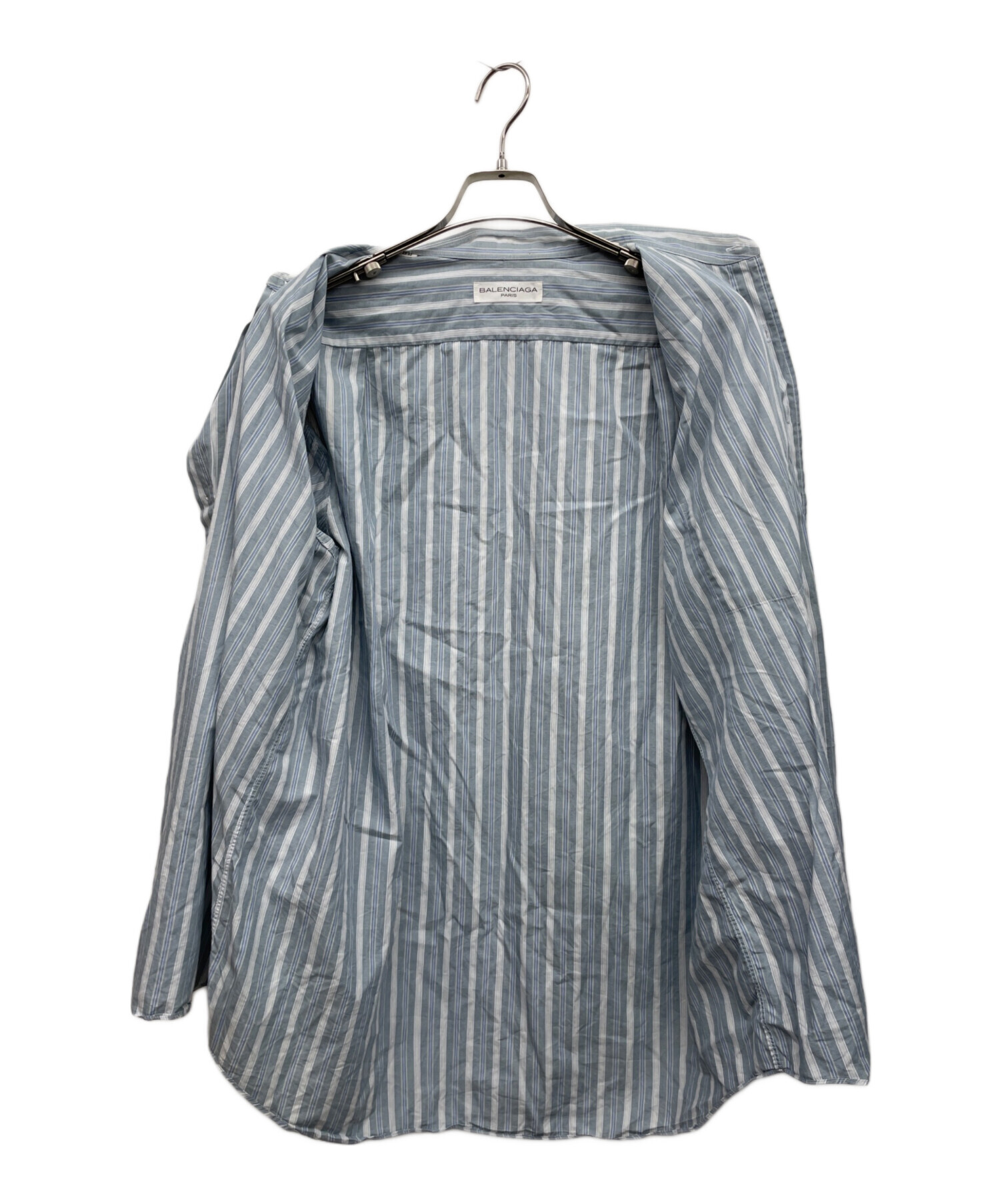 中古・古着通販】BALENCIAGA (バレンシアガ) ストライプシャツ サイズ