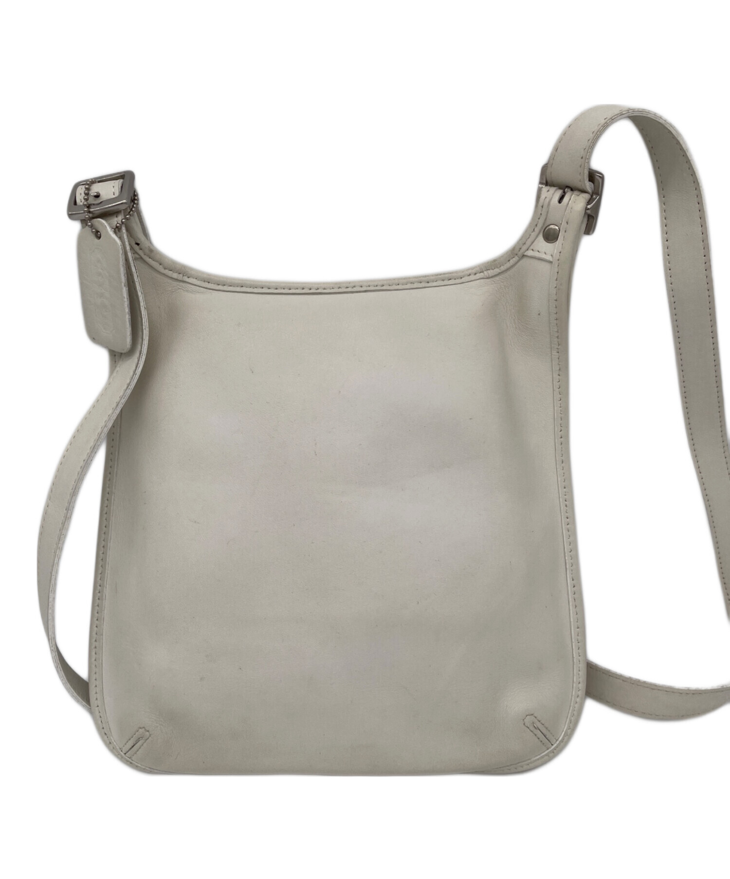 中古・古着通販】COACH (コーチ) ショルダーバッグ ホワイト｜ブランド 