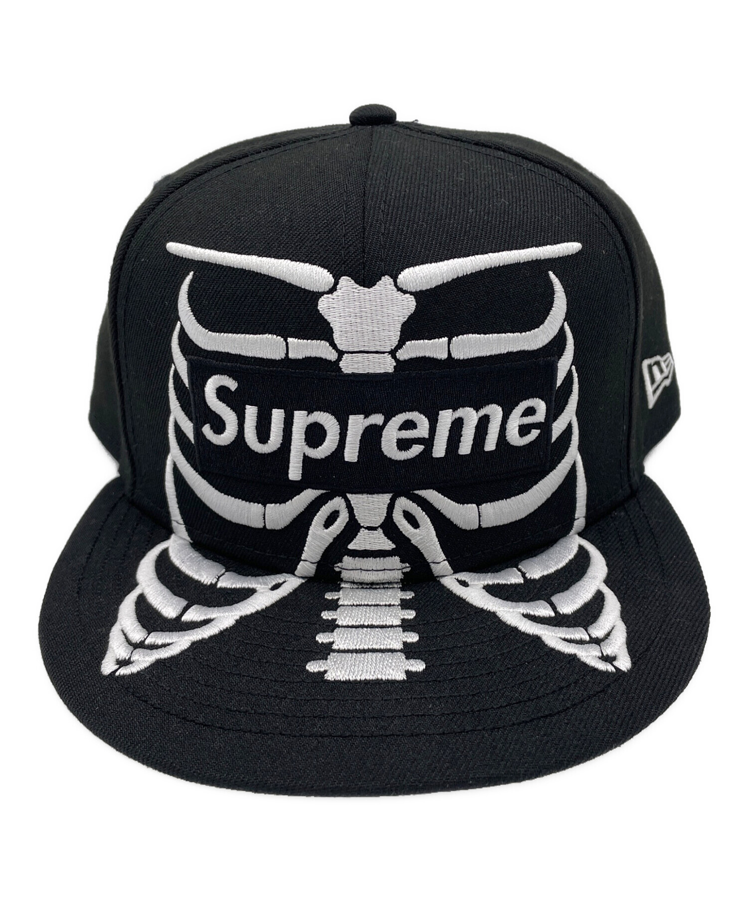 Supreme シュプリーム キャップ ブラック 黒 サイズ:7 3/8(58.7cm