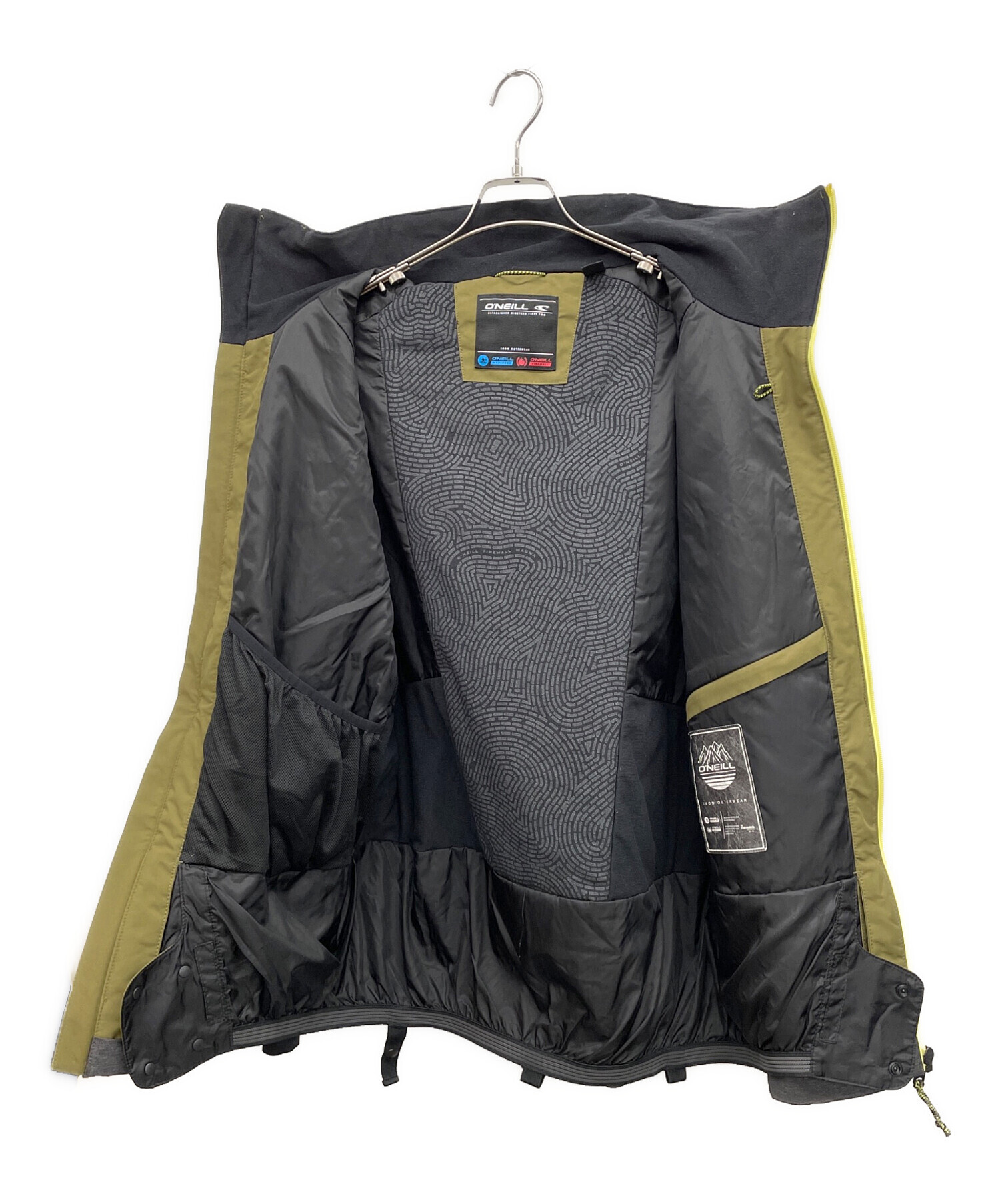 メンズLサイズ：オニール【O'NEILL】マウンテンパーカー風・スノージャケット/スキーウエア上衣・スキーウエア上衣：BEG　定価：26，000+税 オンライン セールファッション - ONEILL マウンテンパーカー スノー