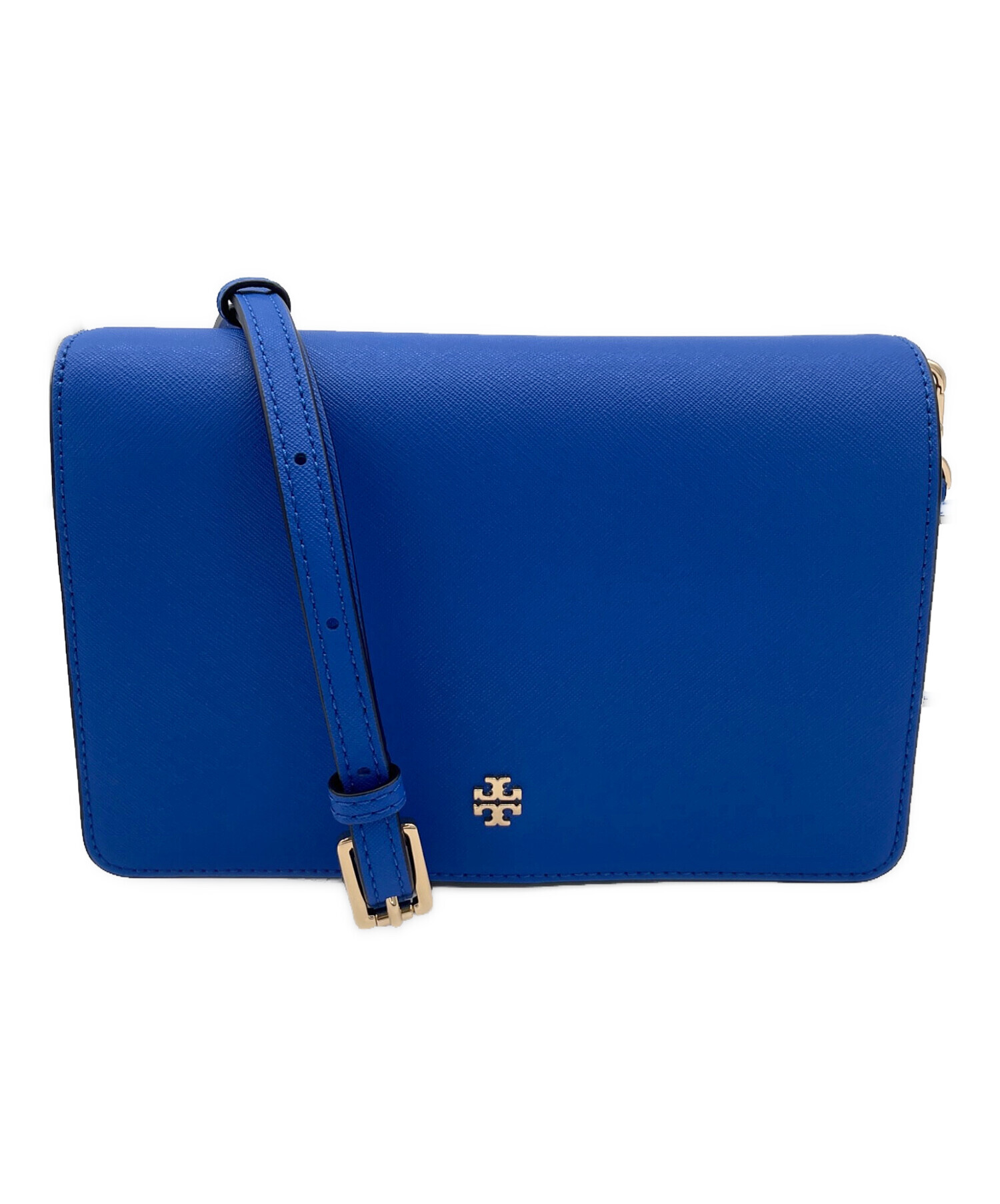 中古・古着通販】TORY BURCH (トリーバーチ) ショルダーバッグ ブルー 