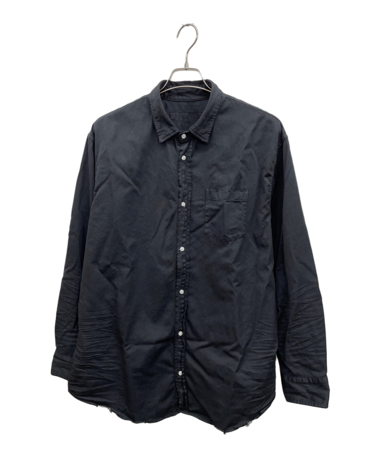 Frank&Eileen♡ブラックデニム黒シャツ ダメージ加工 ルーク人気シャツ 中古・古着通販】Frank&Eileen (フランクアンドアイリーン) LUKE BKCD