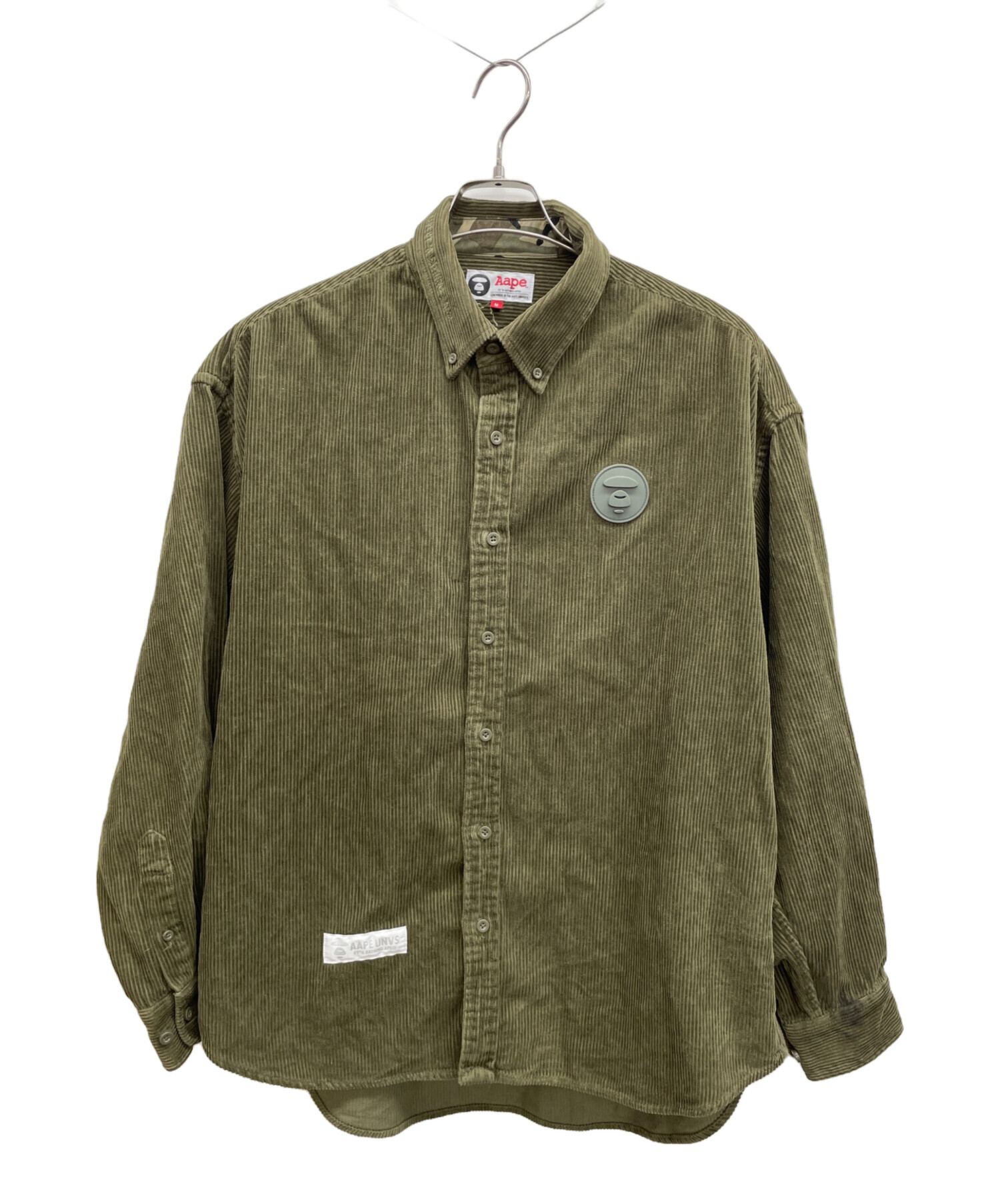 APEコーデュロイジャケットMサイズ 中古・古着通販】A BATHING APE (ア ベイシング エイプ) コーデュロイ