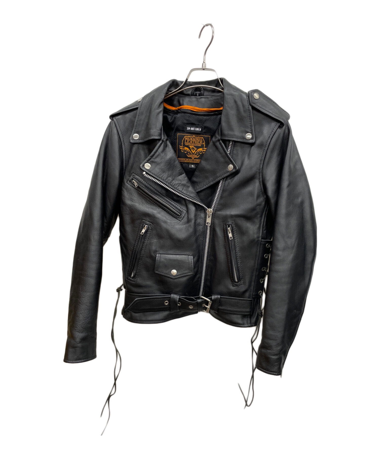 ミルウォーキー　レザー　ライダースジャケット 中古・古着通販】milkwaukee leather (ミルウォーキー レザー