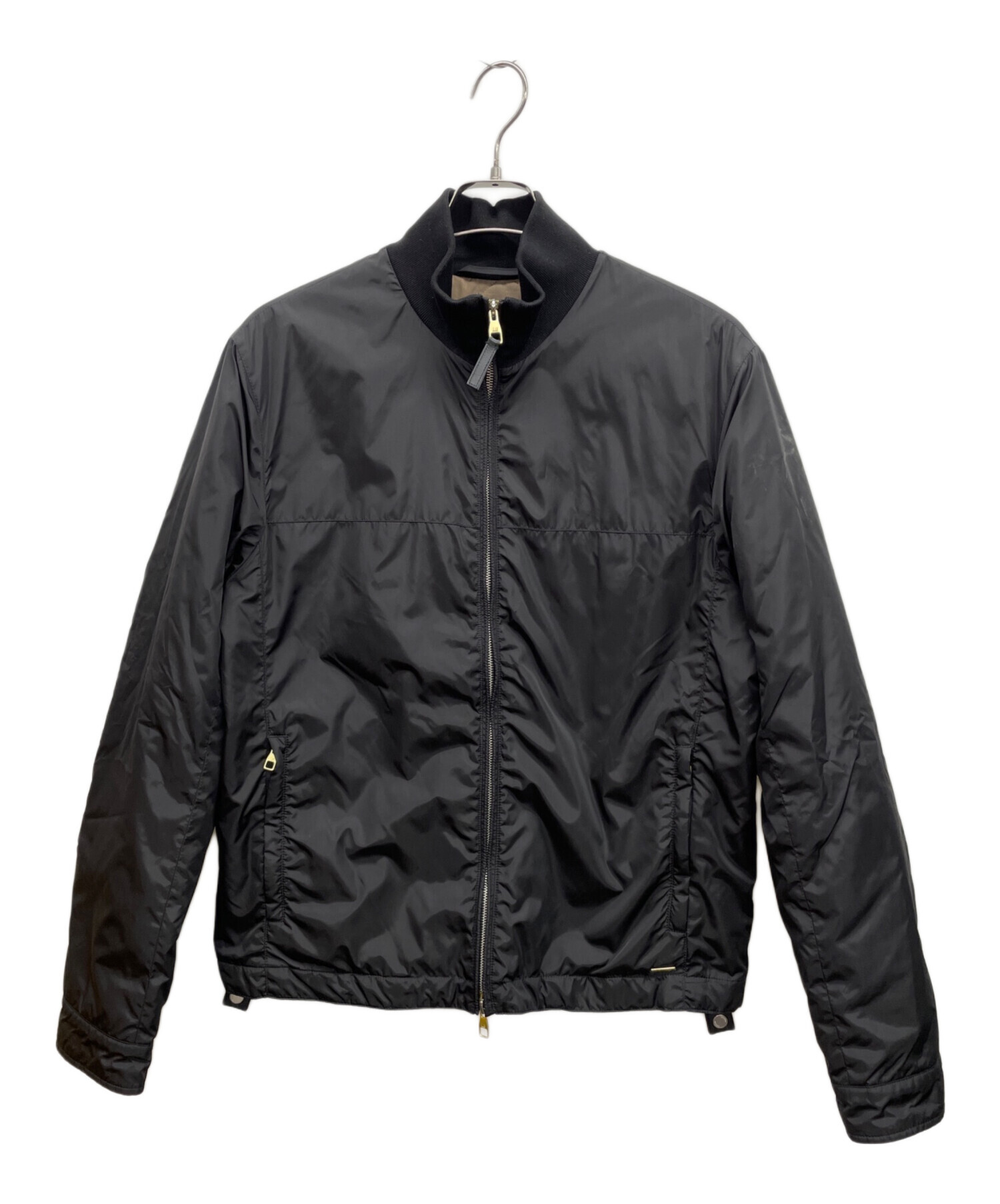 中古・古着通販】dunhill (ダンヒル) ジップアップジャケット ブラック 