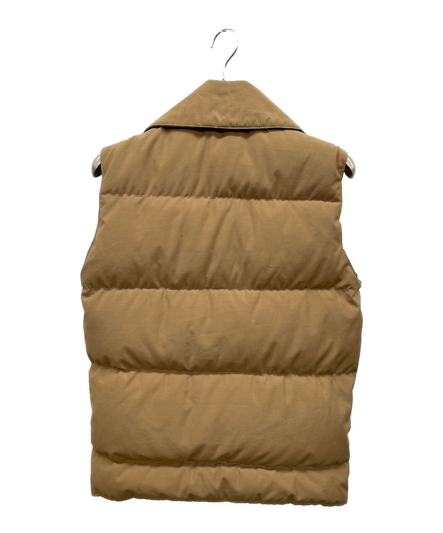 中古・古着通販】Schott (ショット) ダウンベスト ベージュ サイズ:S