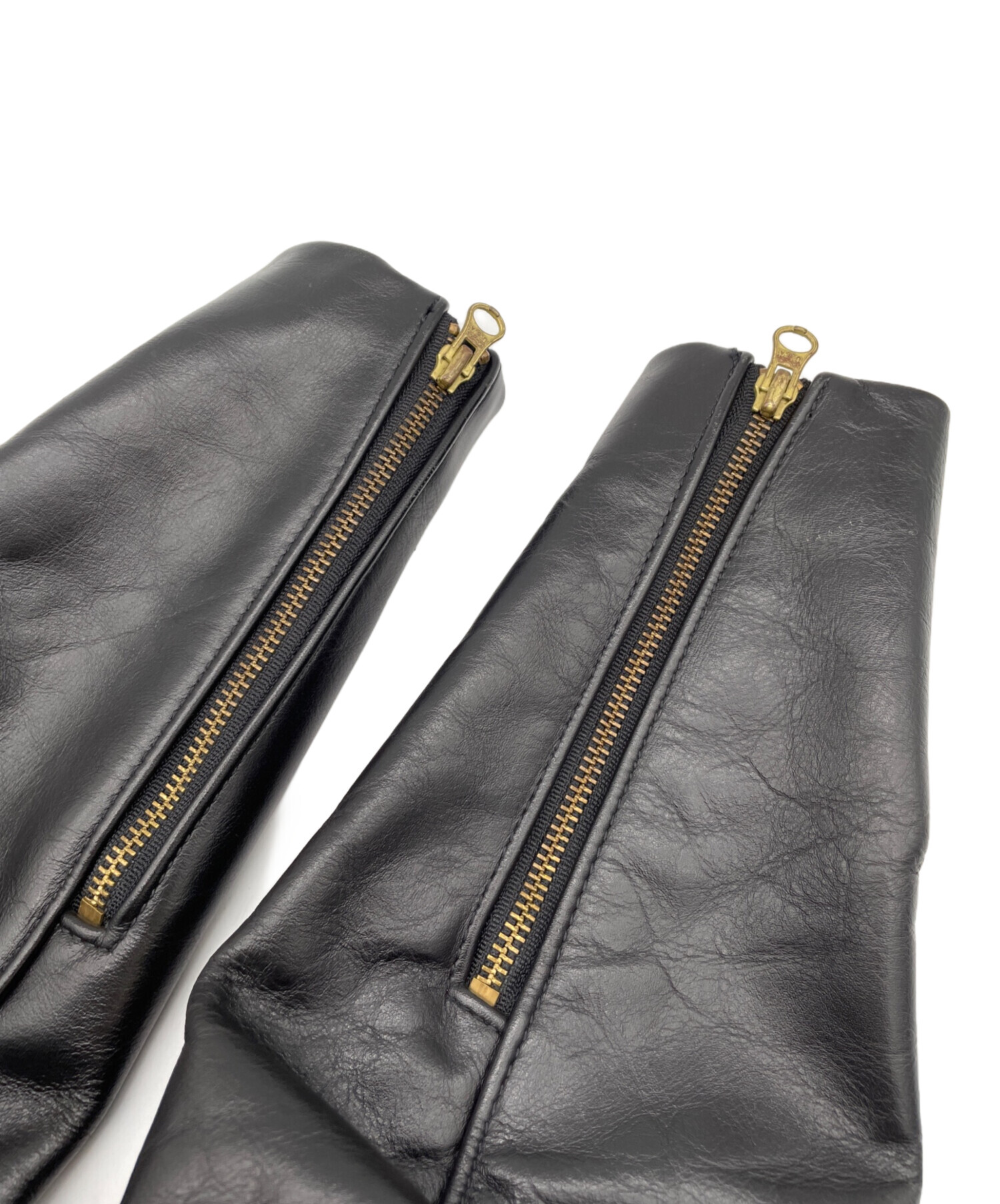 中古・古着通販】VANSON (バンソン) シングルライダースジャケット