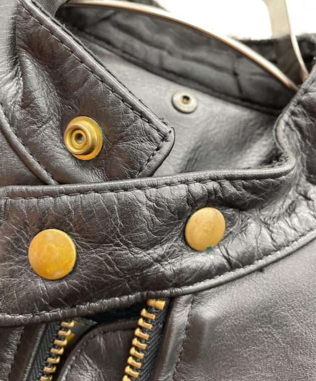 中古・古着通販】VANSON (バンソン) シングルライダースジャケット