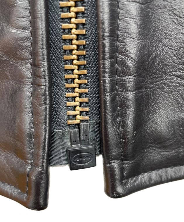 バンソン　シングル　サイズ38 バンソン B シングルライダース 38（M～細身のL相当 - 革屋Marvy