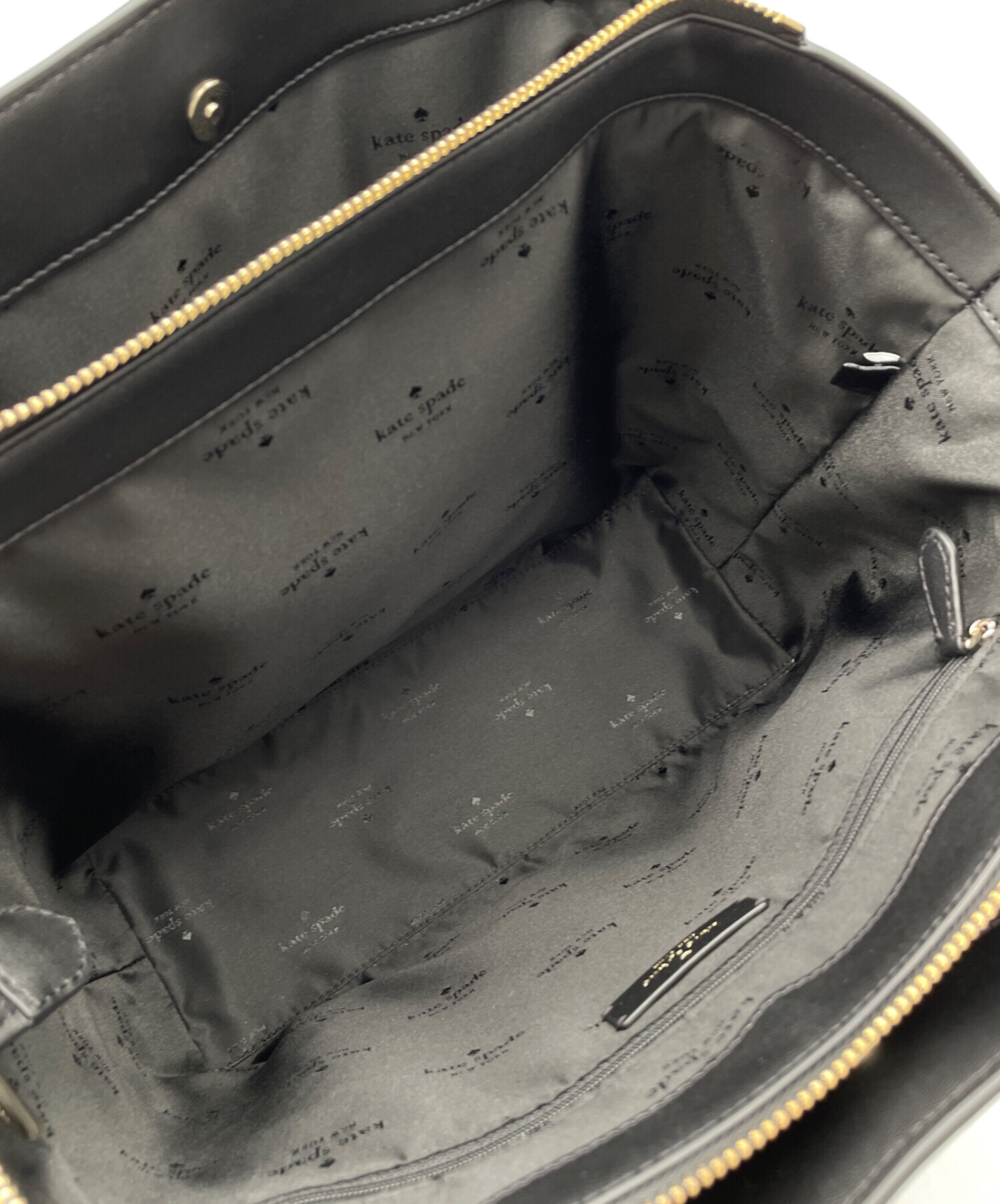 中古・古着通販】Kate Spade (ケイトスペード) トートバッグ ブラック 