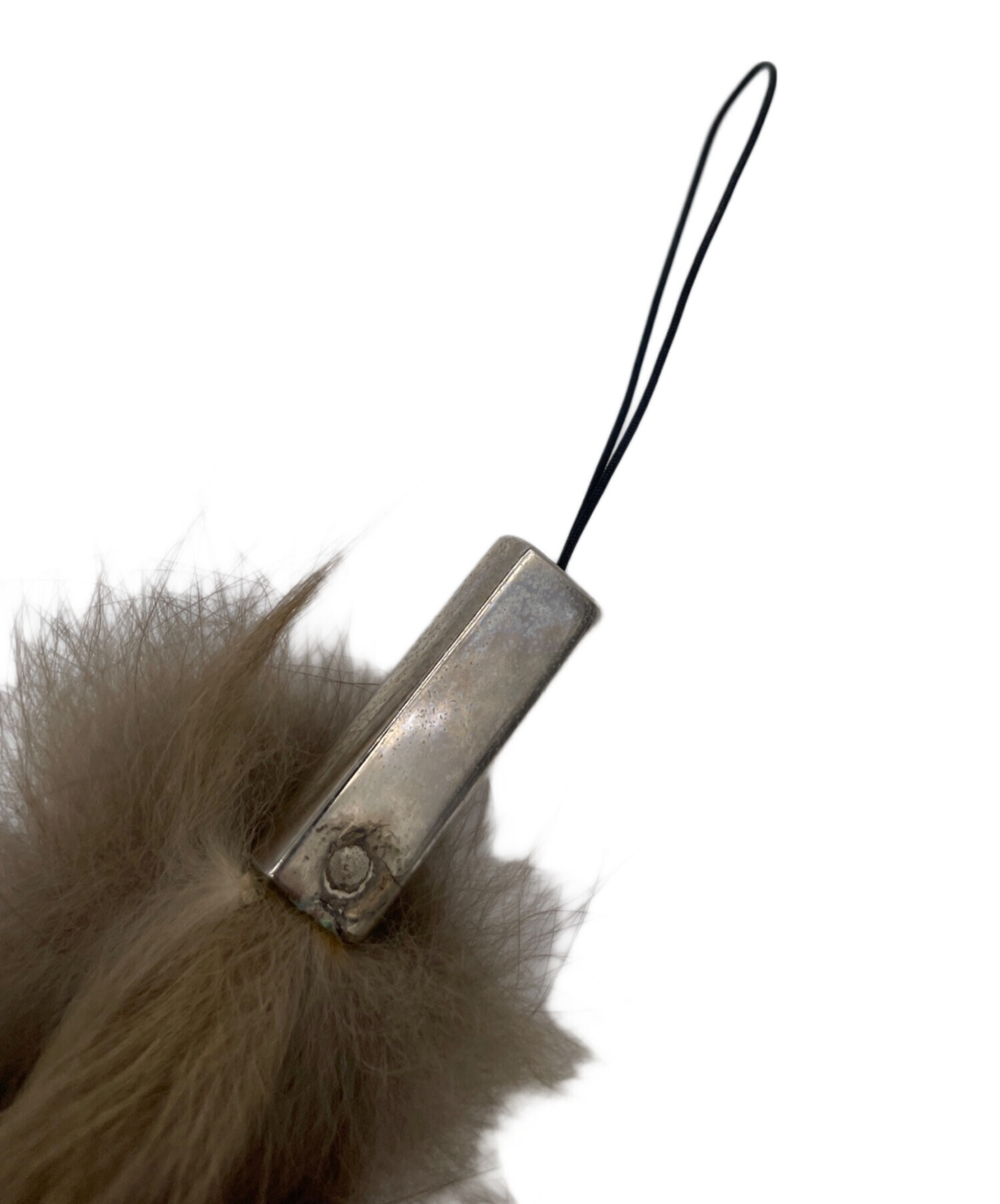 FENDI ROMA ズッカ　ファー　ストラップスルー 中古・古着通販】FENDI (フェンディ) ファーストラップ｜ブランド