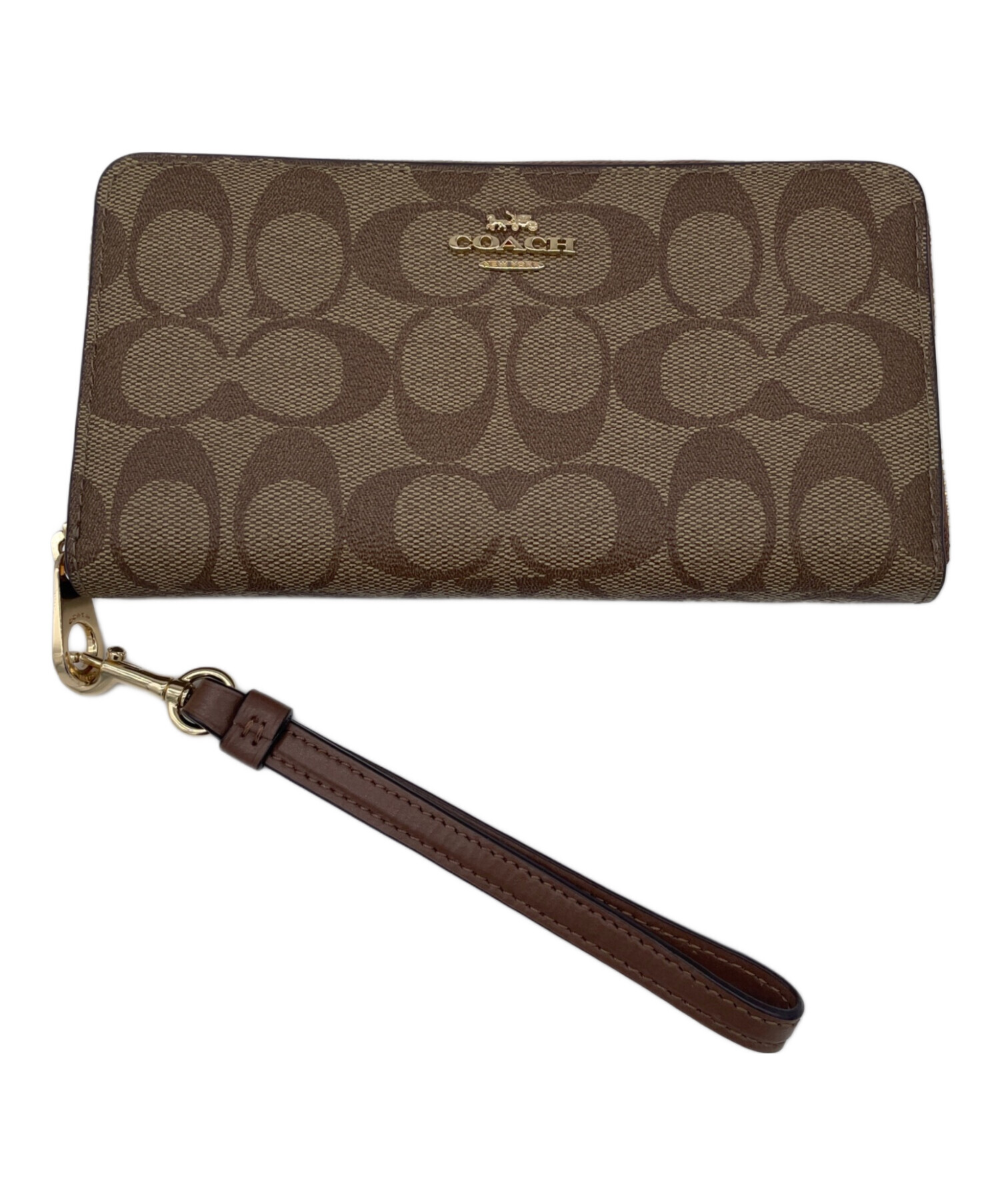 中古・古着通販】COACH (コーチ) ロング ジップ アラウンド ウォレット