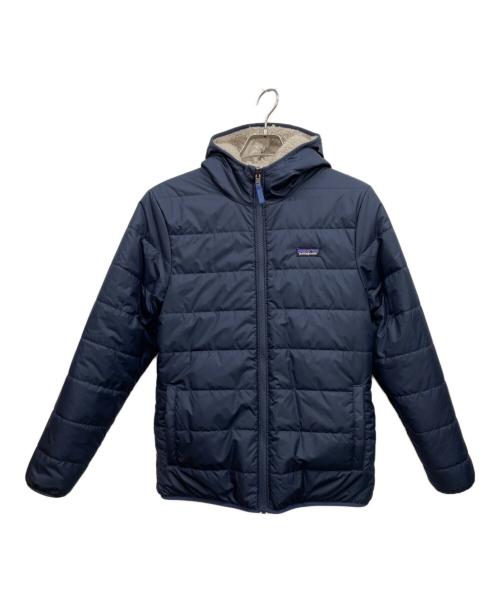 【美品】patagonia リバーシブルネイビー ジャケット XL 14 美品】patagonia リバーシブルネイビー ジャケット XL 14 中古