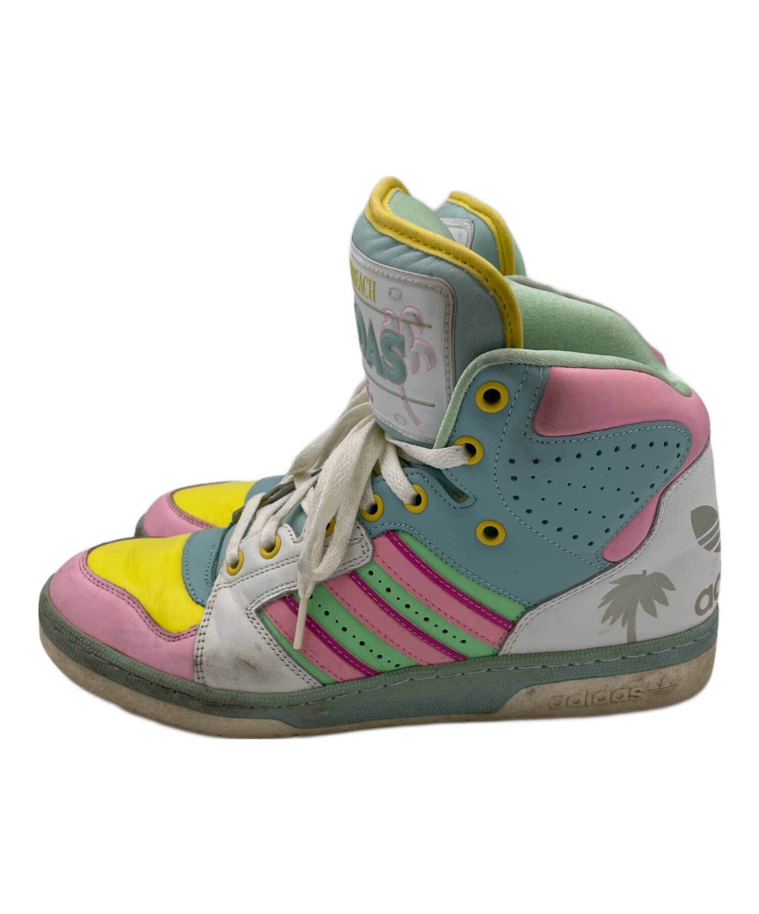 中古・古着通販】adidas (アディダス) ハイカットスニーカー マルチ 