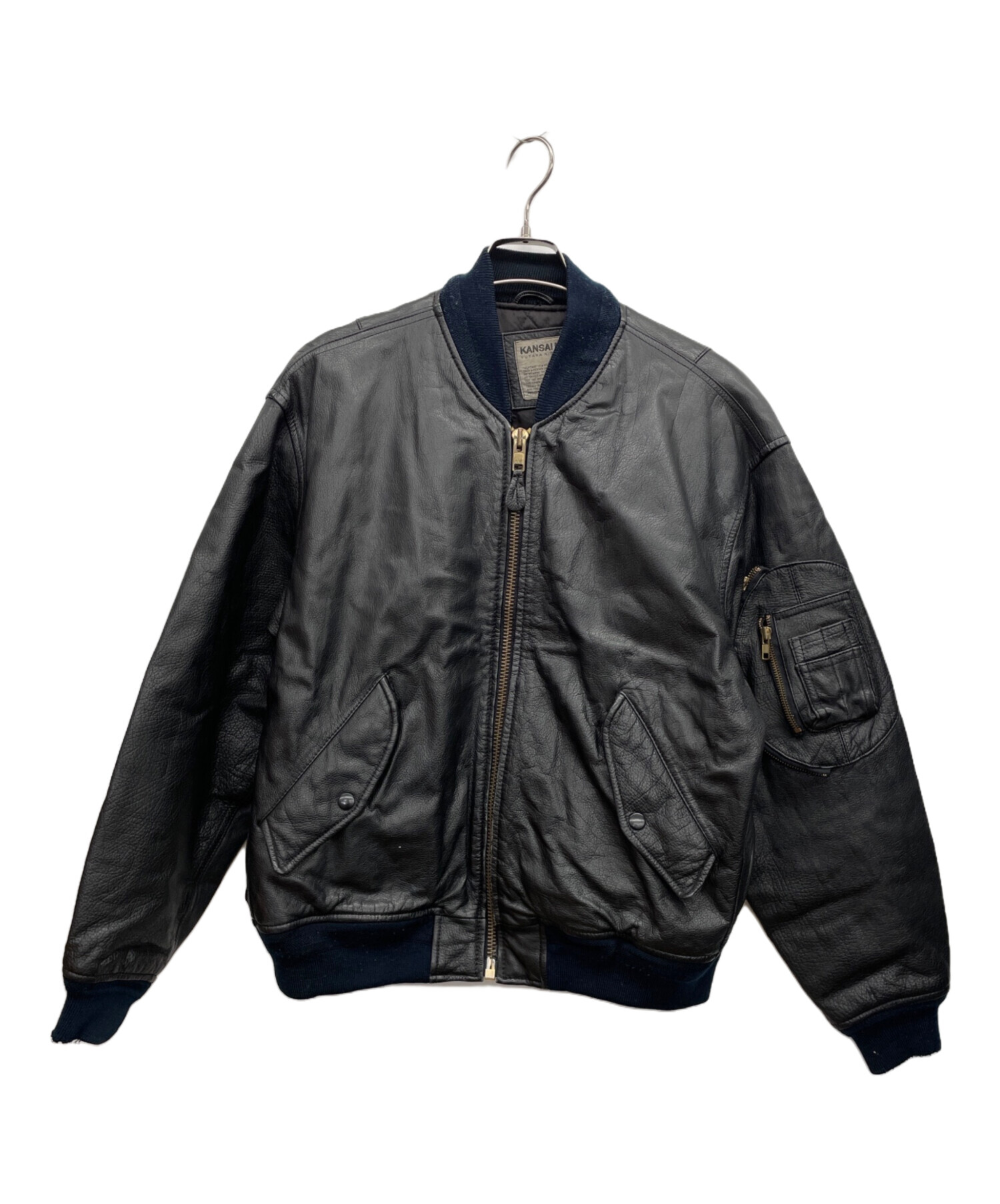 中古・古着通販】kansaiman (カンサイマン) 立体バックロゴMA-1