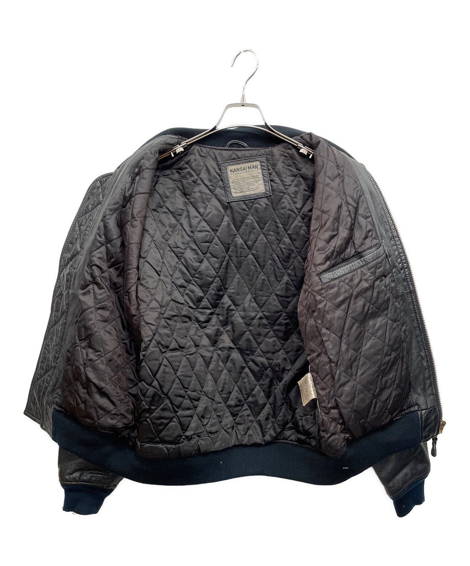 中古・古着通販】kansaiman (カンサイマン) 立体バックロゴMA-1