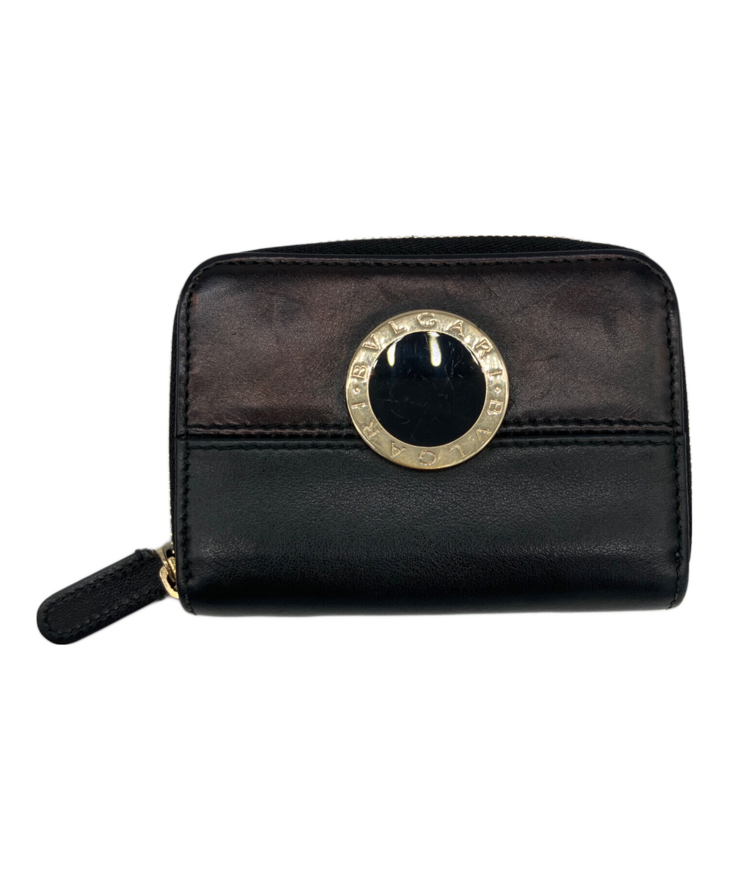中古・古着通販】BVLGARI (ブルガリ) コインケース ブラック｜ブランド 