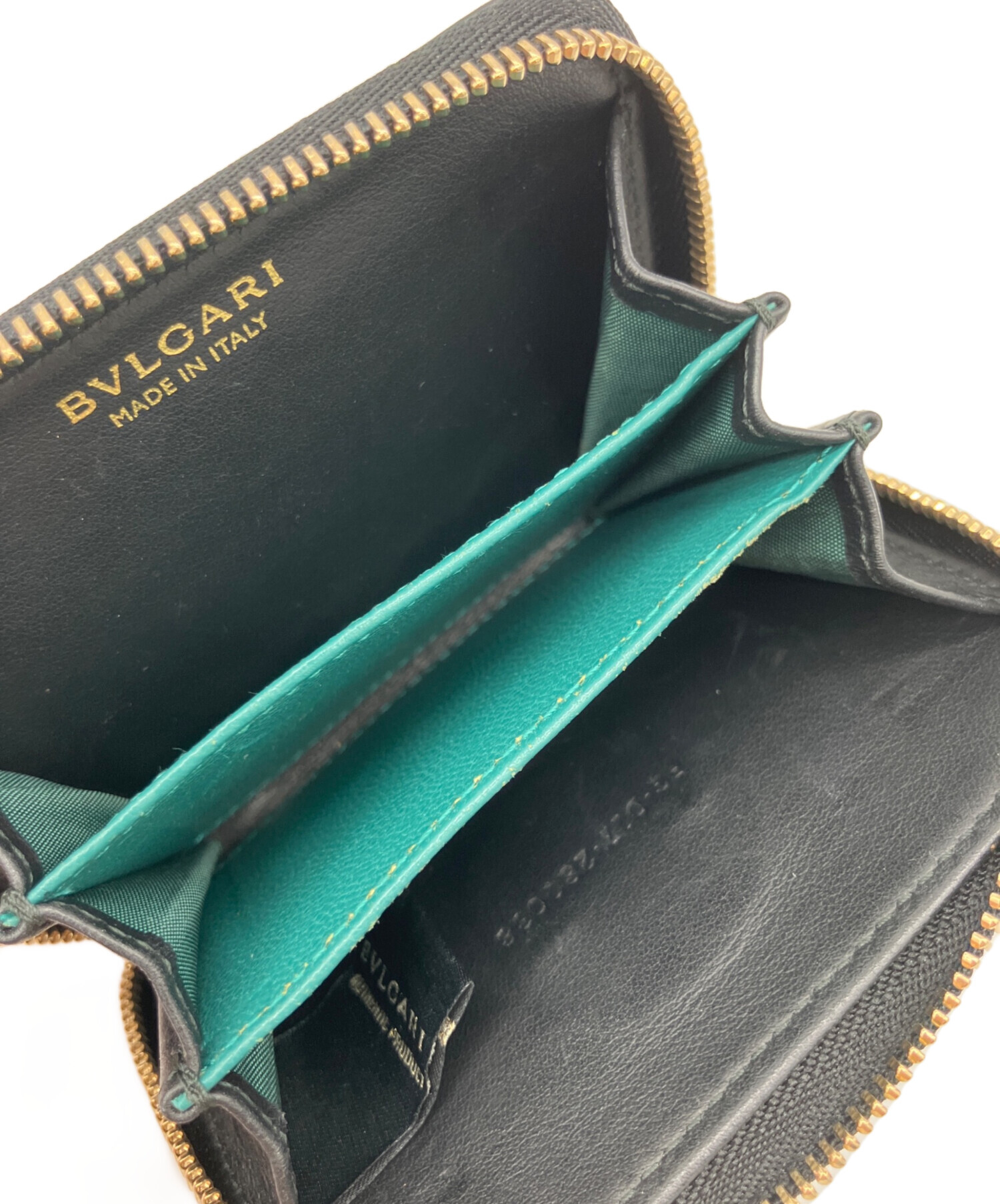 中古・古着通販】BVLGARI (ブルガリ) コインケース ブラック｜ブランド
