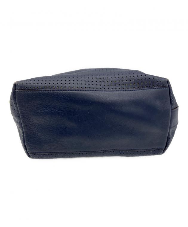 コーチ　ショルダーバッグ　ネイビー 中古・古着通販】COACH (コーチ) ショルダーバッグ ネイビー｜ブランド