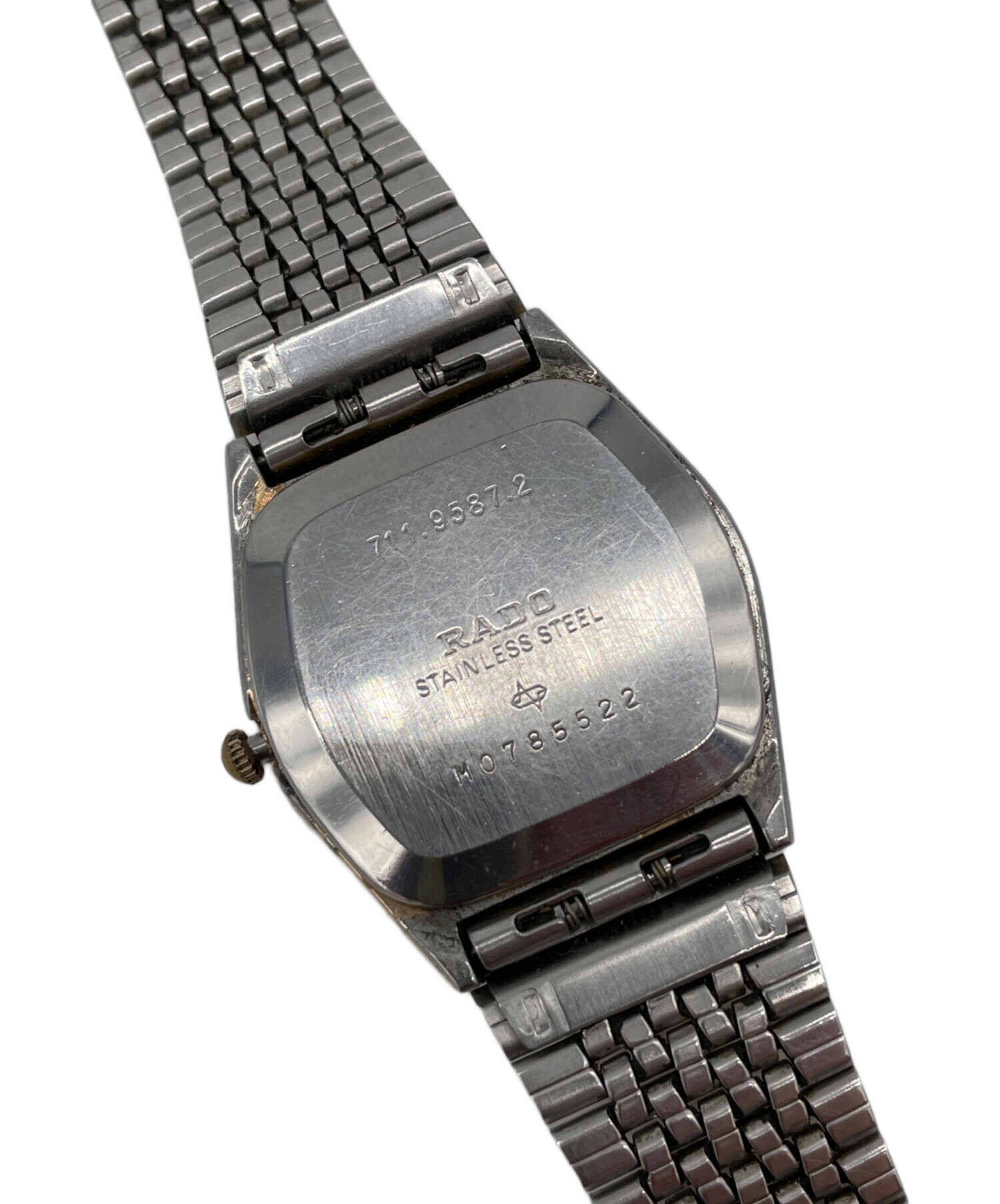 RADO 高級腕時計 グレー　古傷ありヴィンテージ時計 RADO 高級腕時計 グレー 古傷ありヴィンテージ時計