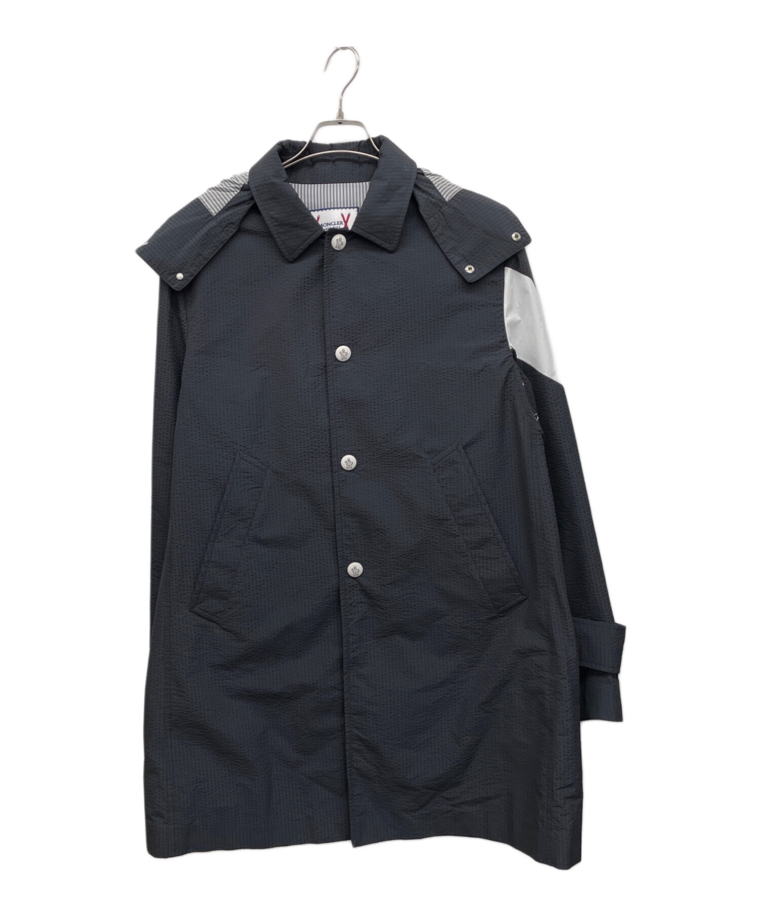 エ*ジ様 希少美品‼️モンクレール ガムブルー ナイロンスタジアムジャンパー 美品 MONCLER GAMME BLEU モンクレールガムブルー MAGLIA CARDIGAN