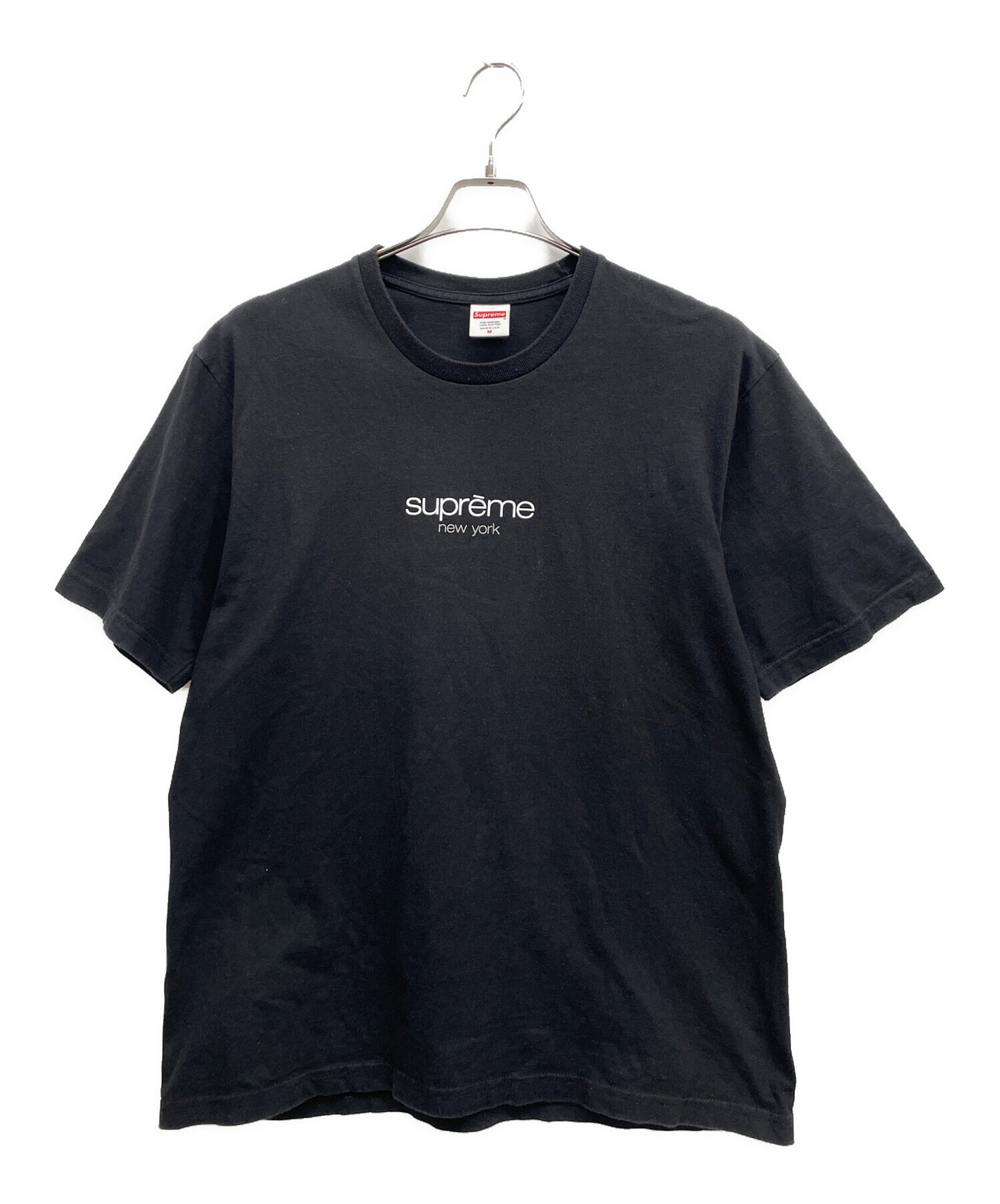 中古・古着通販】SUPREME (シュプリーム) 半袖カットソー ブラック 