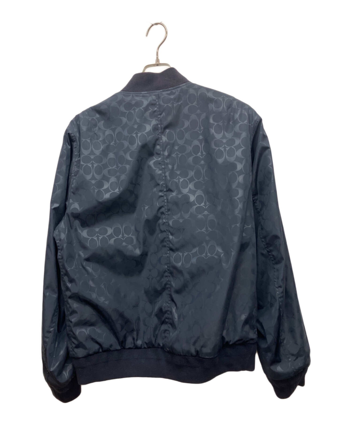 中古・古着通販】COACH (コーチ) MA-1ジャケット ネイビー サイズ:記載
