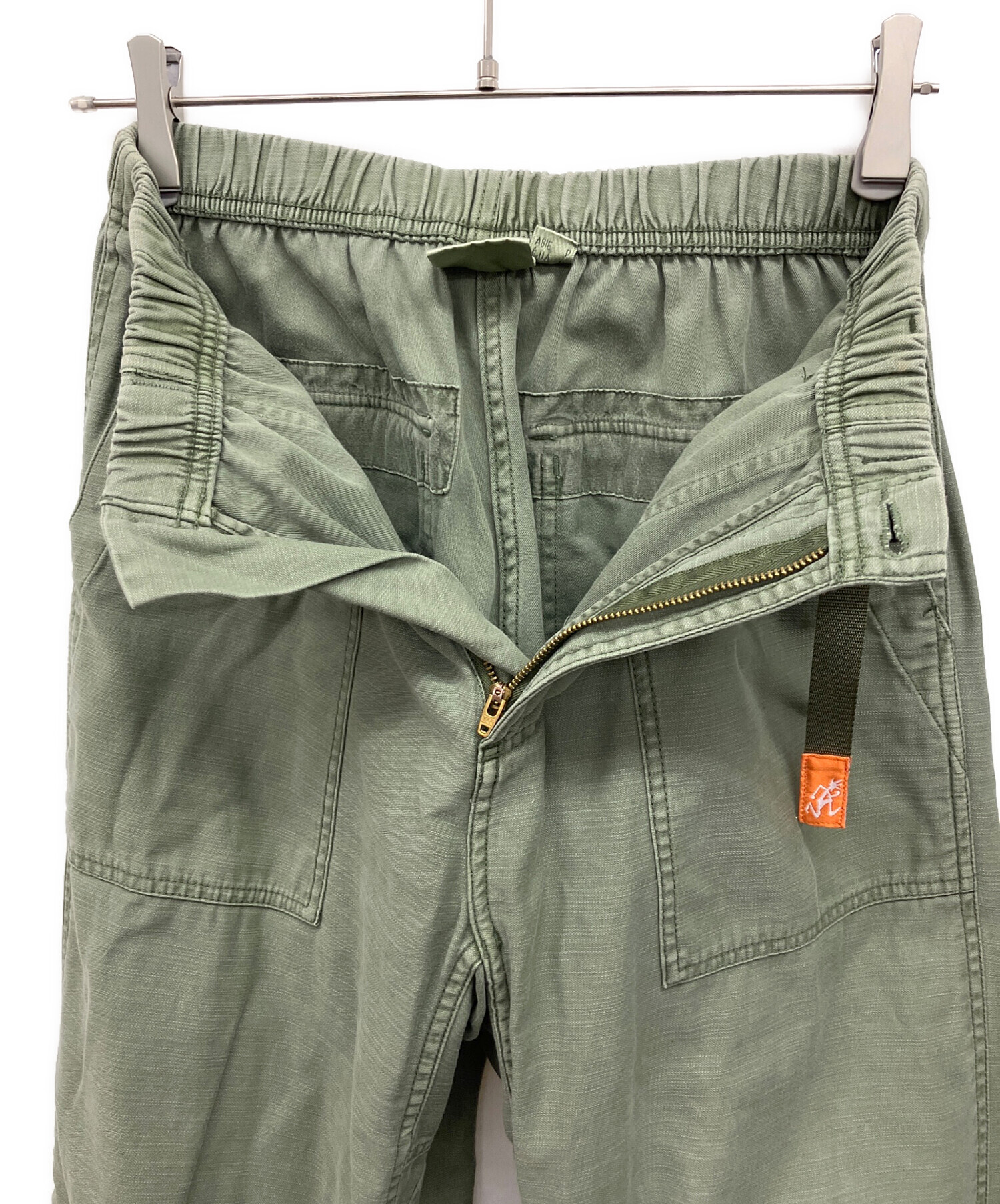 Gramicci GMP3-F1003 オリーブグリーン パンツ 中古・古着通販】GRAMICCI (グラミチ) パンツ グリーン サイズ:ASIA S