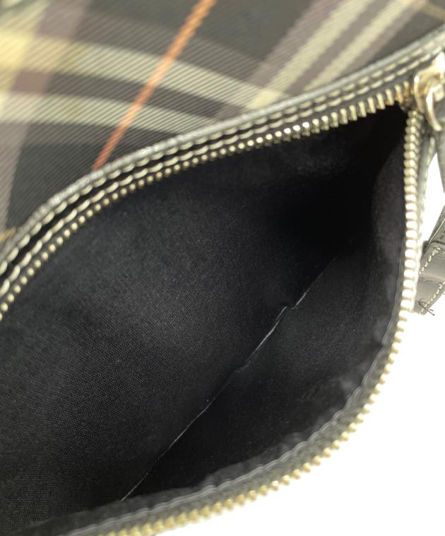 BURBERRY BLUE LABEL ショルダーバッグ ブラック BURBERRY BLUE LABEL バーバリー ブルーレーベル ショルダーバッグ