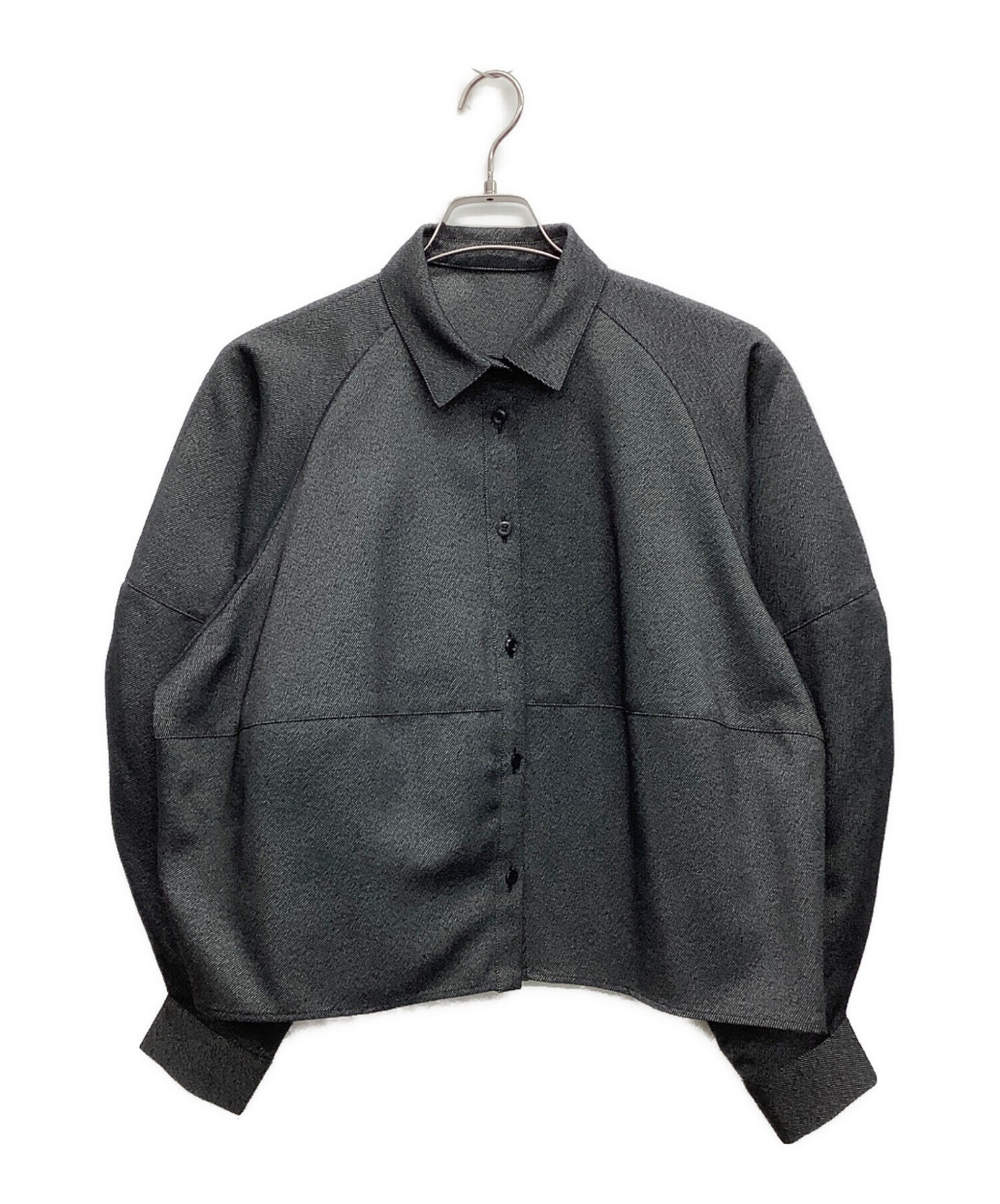 中古・古着通販】OHGA (オオガ) 長袖シャツ グレー サイズ:FREE 