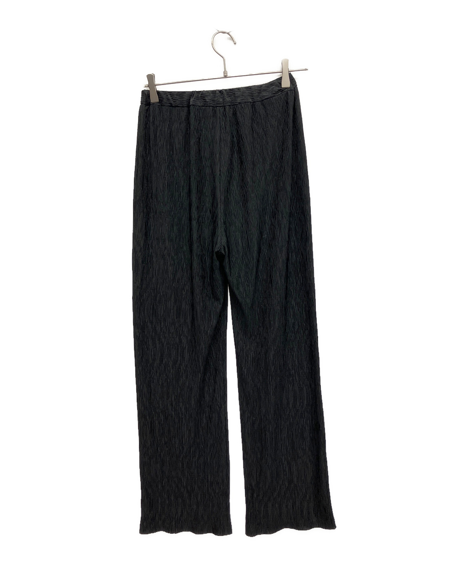 【未使用品】AMERI STUDIOUS別注　ワッシャーリラックスパンツ 中古・古着通販】AMERI (アメリ) ワッシャーリラックスパンツ ブラック