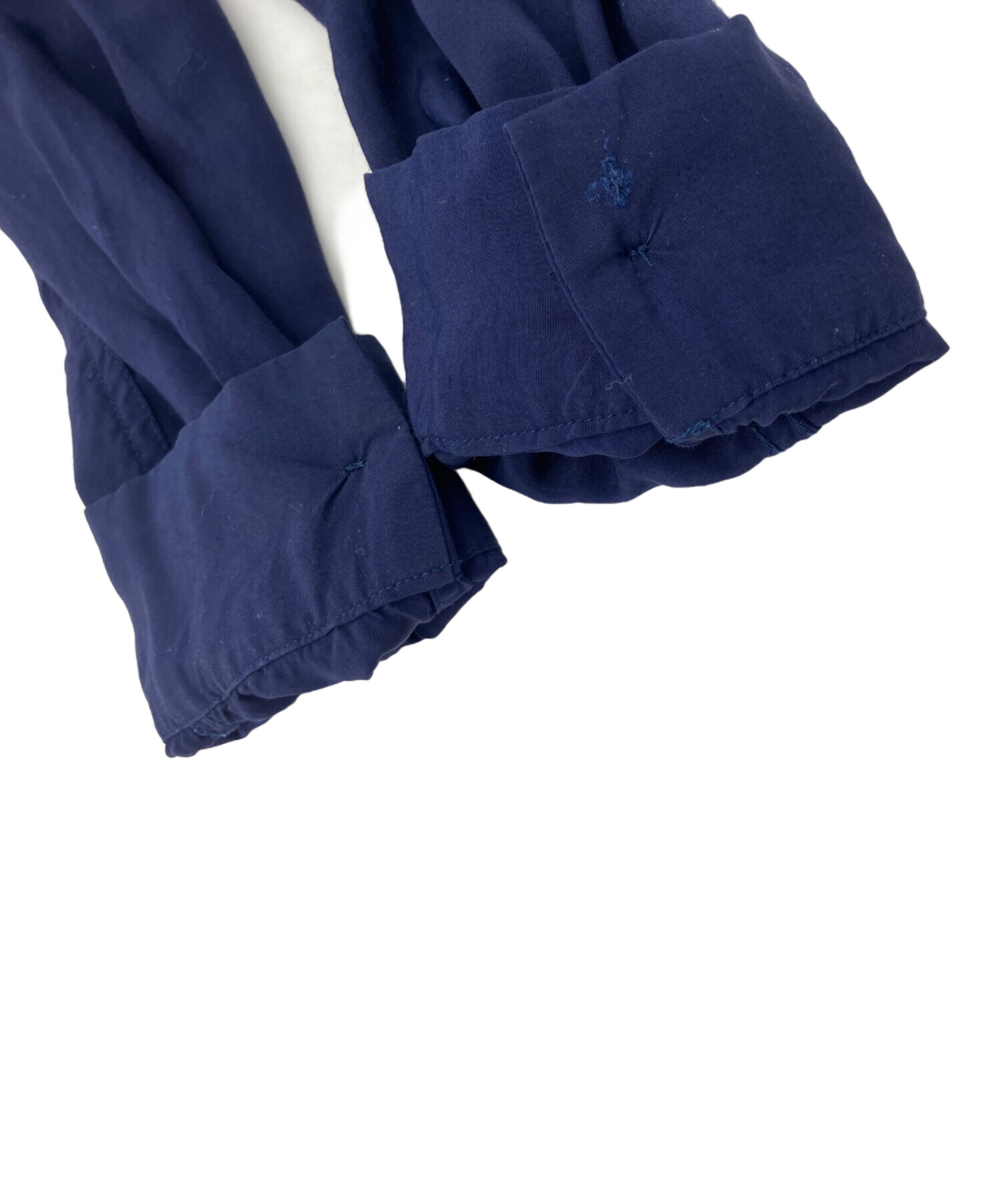 Tenderloin ネイビー ストライプ シャツ 中古・古着通販】TENDERLOIN (テンダーロイン) 長袖シャツ ネイビー