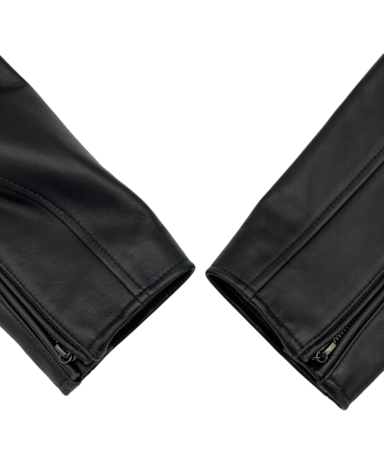 中古・古着通販】AVIREX (アヴィレックス) レザージャケット ブラック