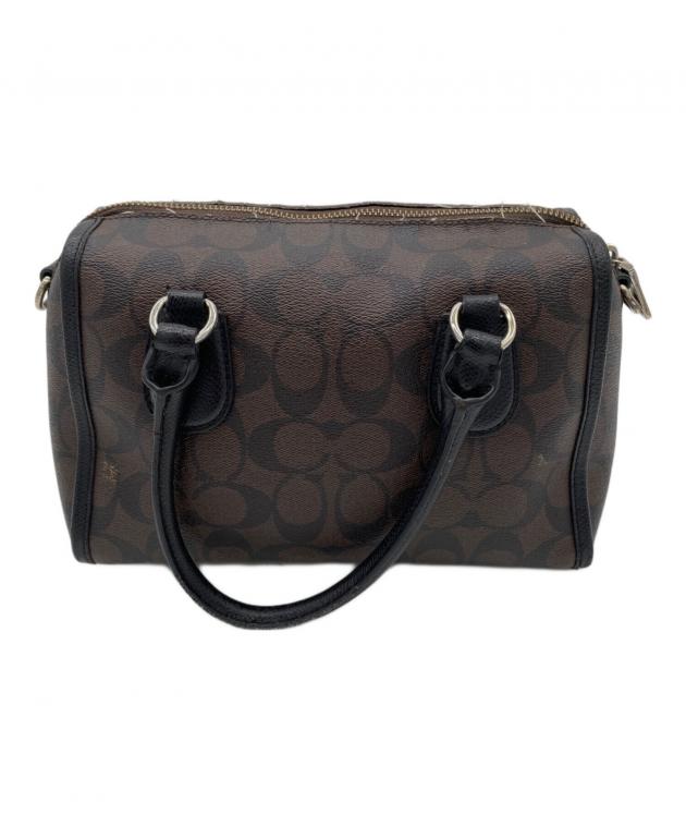 中古・古着通販】COACH (コーチ) ハンドバッグ ブラウン｜ブランド