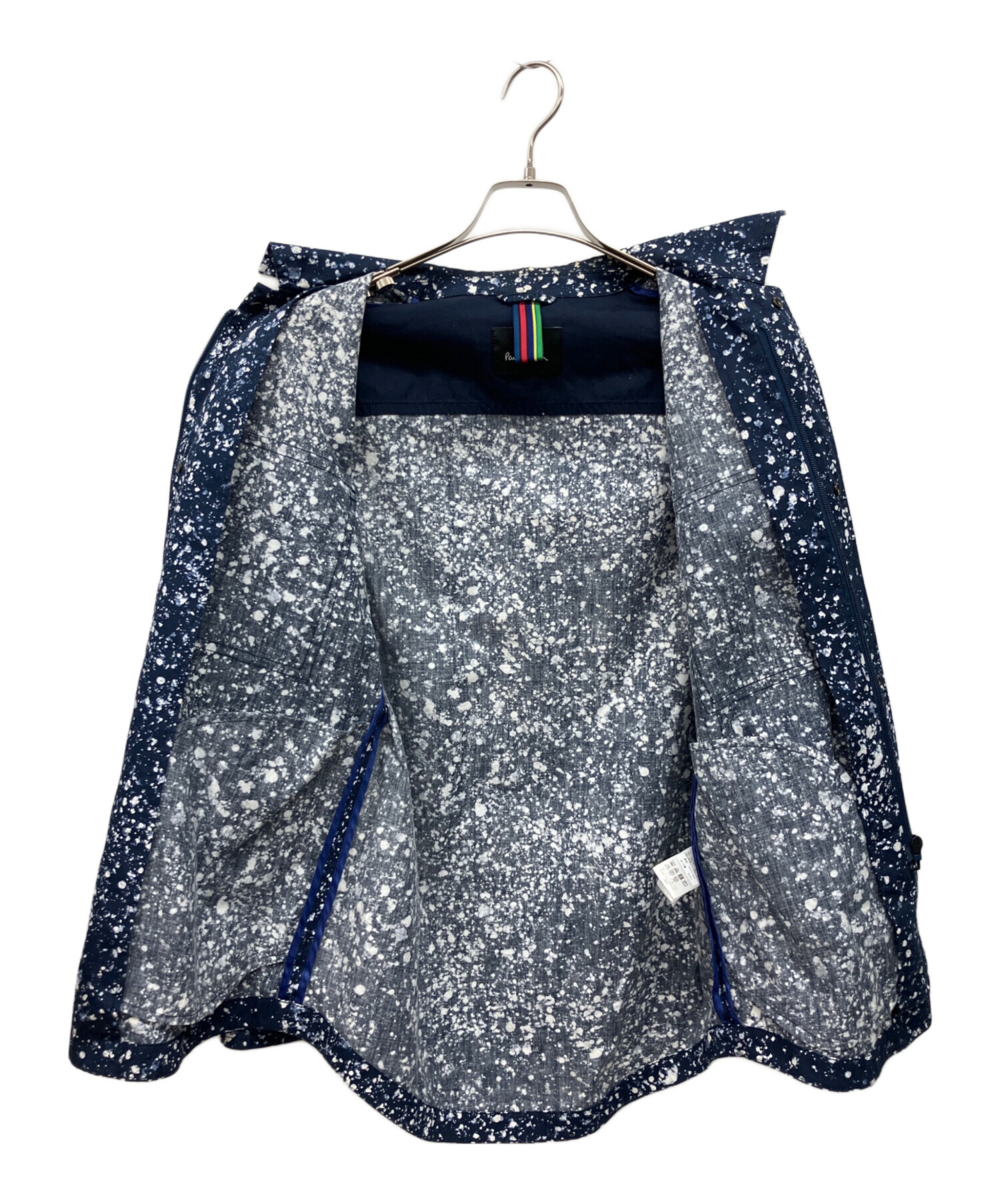 【新品 未使用品】Paul Smith 青色 Mサイズ 長袖トップス 中古・古着通販】Paul Smith (ポールスミス) 長袖シャツ ネイビー