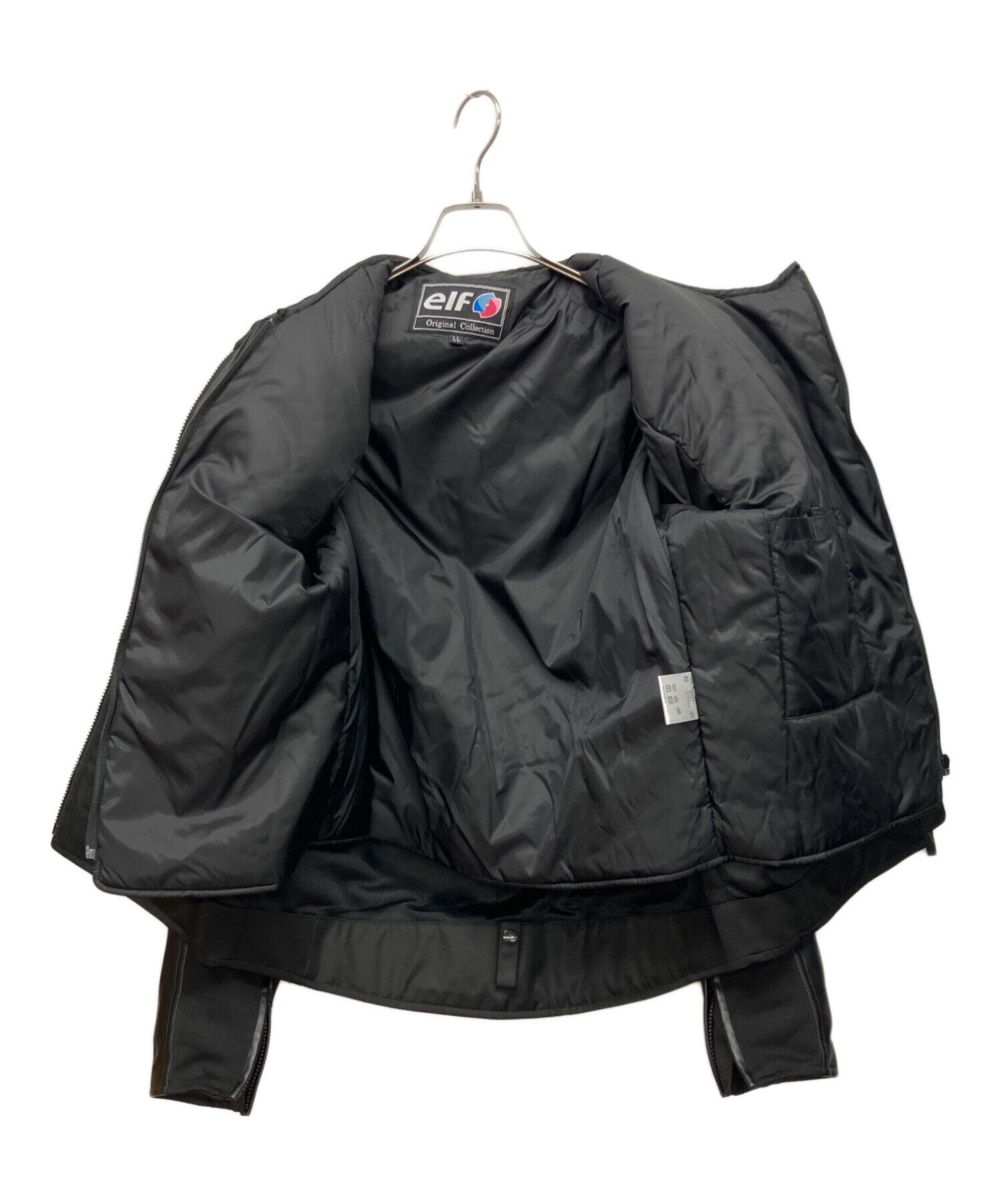 elf Original Collection バイク用ジャケット M 中古・古着通販】elf (エルフ) バイクジャケット ブラック サイズ:LL