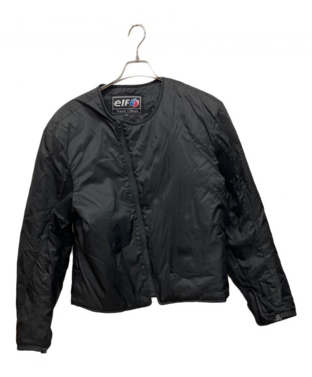 中古・古着通販】elf (エルフ) バイクジャケット ブラック サイズ:LL