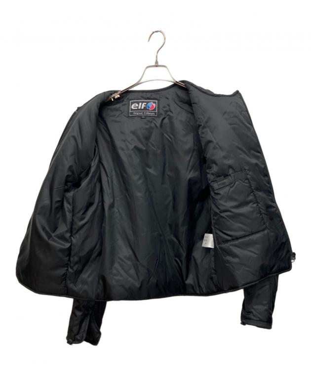 中古・古着通販】elf (エルフ) バイクジャケット ブラック サイズ:LL