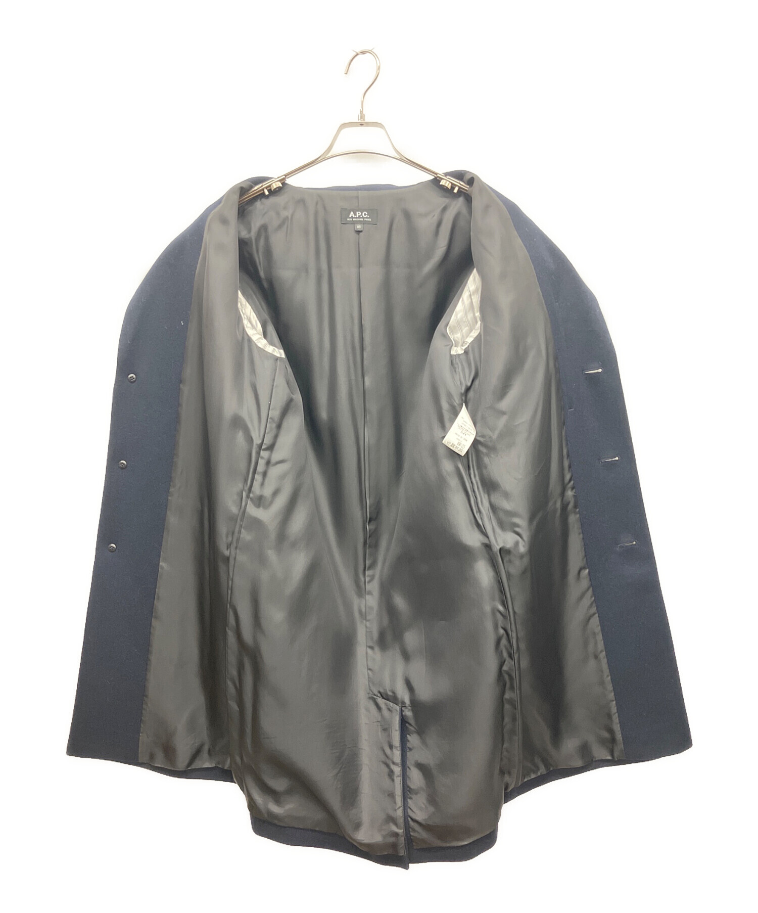 A.P.C. アーペーセー Ethan コート サイズM　ダークネイビー A.P.C. アーペーセー Ethan コート サイズM ダークネイビー A.P.C.