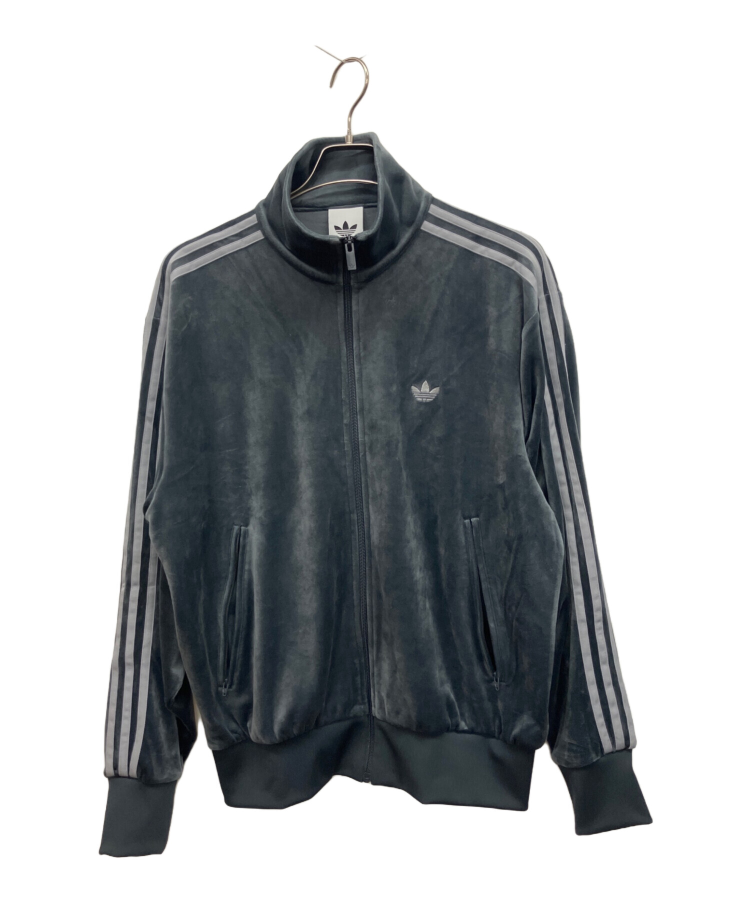 中古・古着通販】adidas (アディダス) トラックジャケット グレー